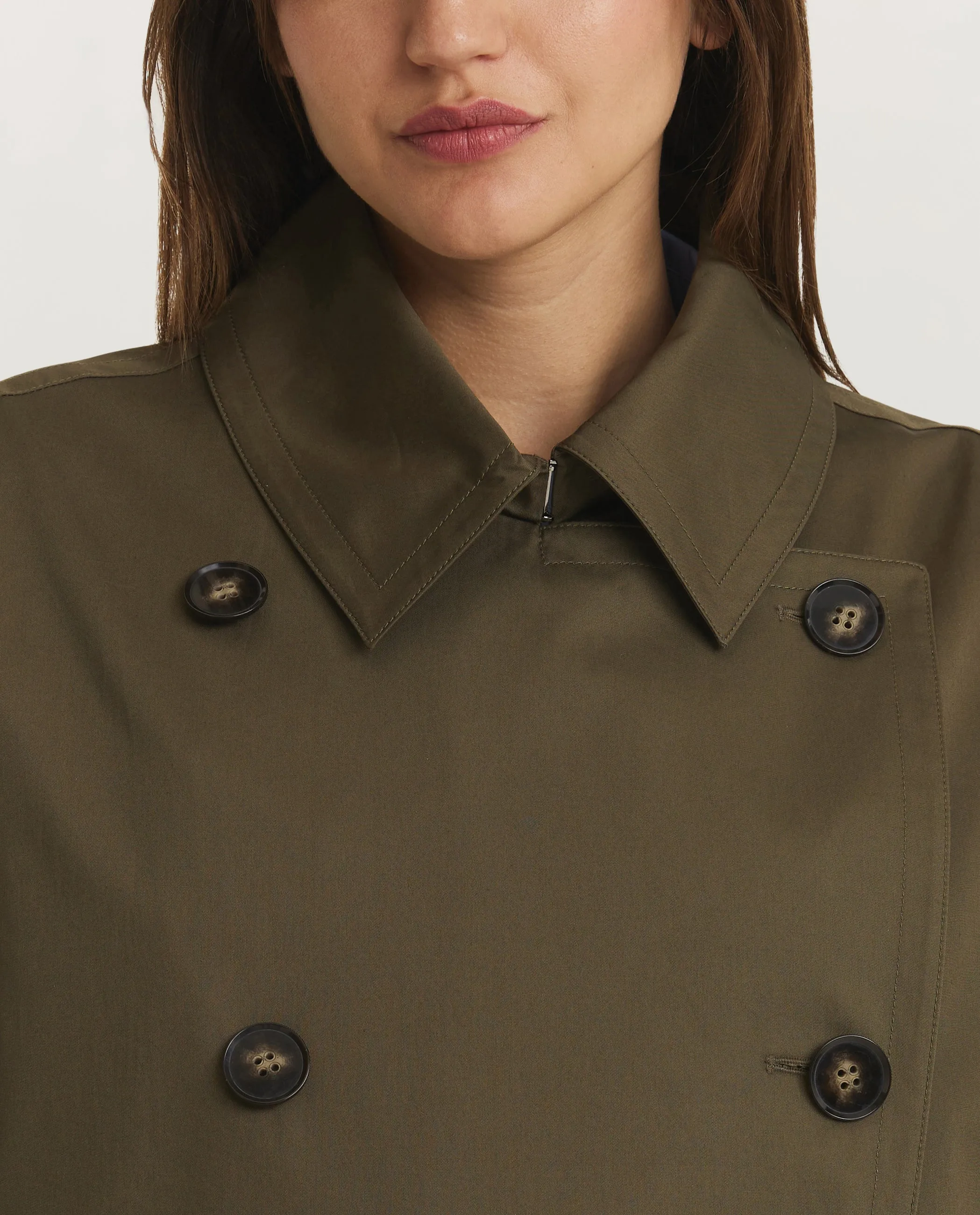 Katoenen Trenchcoat - Groen sold by Pauw Amsterdam product image thumbnail 2