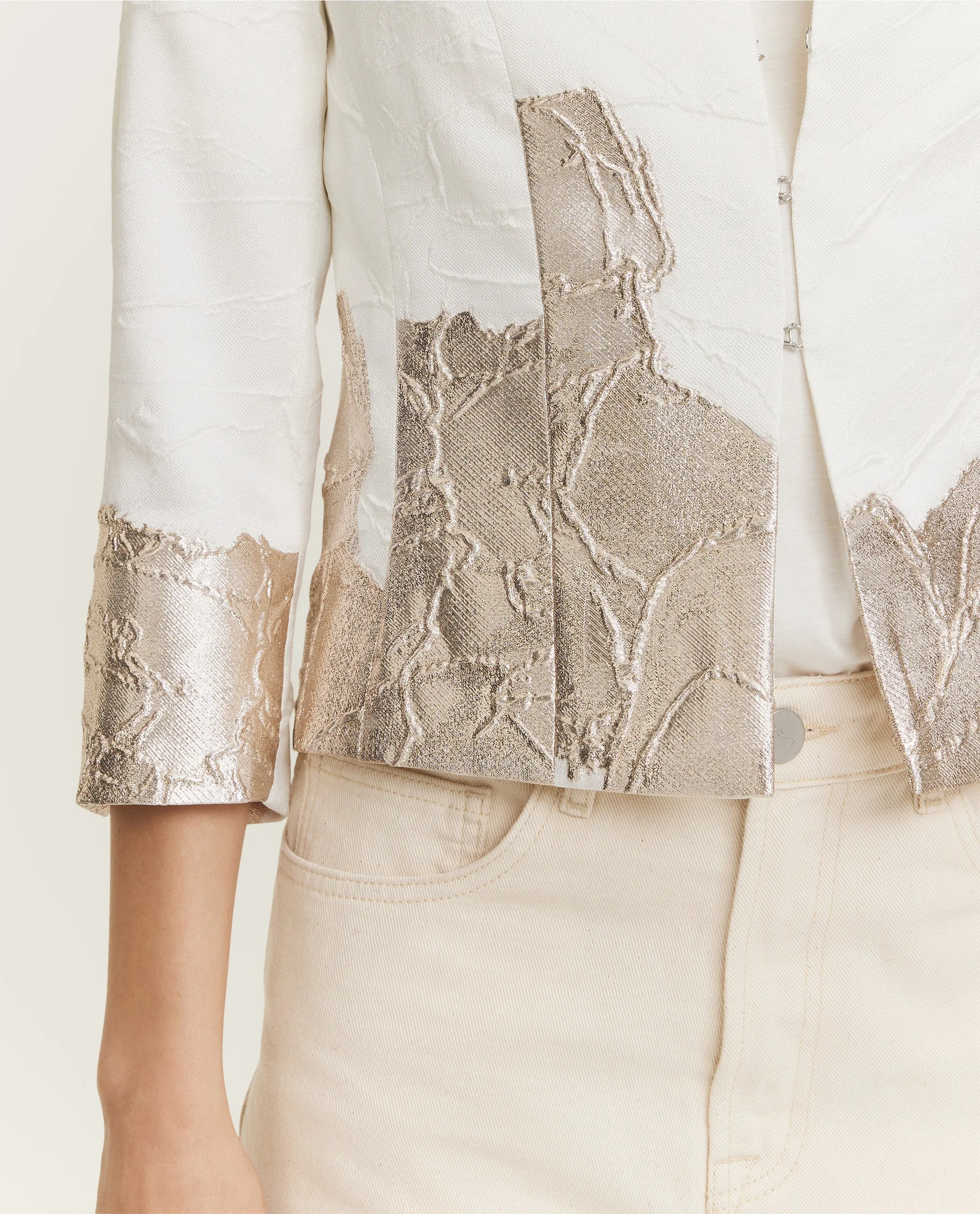 Korte blazer - Zilver sold by Pauw Amsterdam product image thumbnail 2