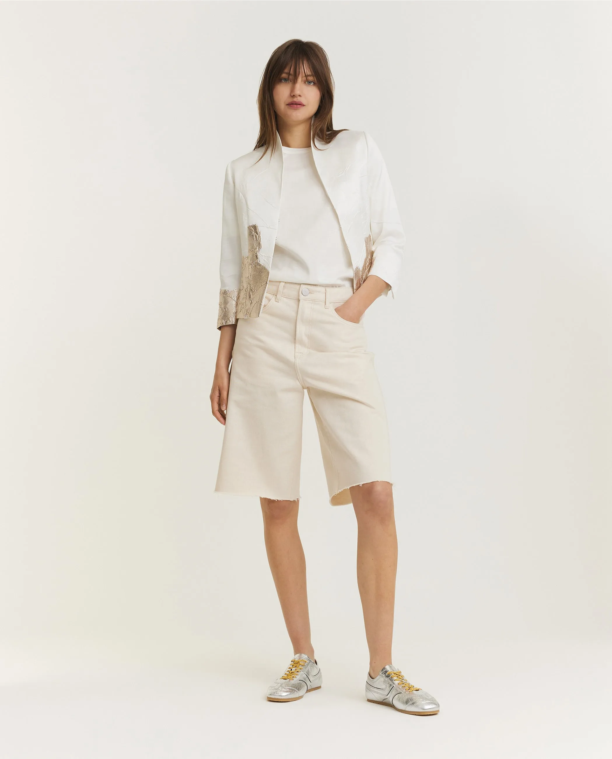 Korte blazer - Zilver sold by Pauw Amsterdam product image thumbnail 3