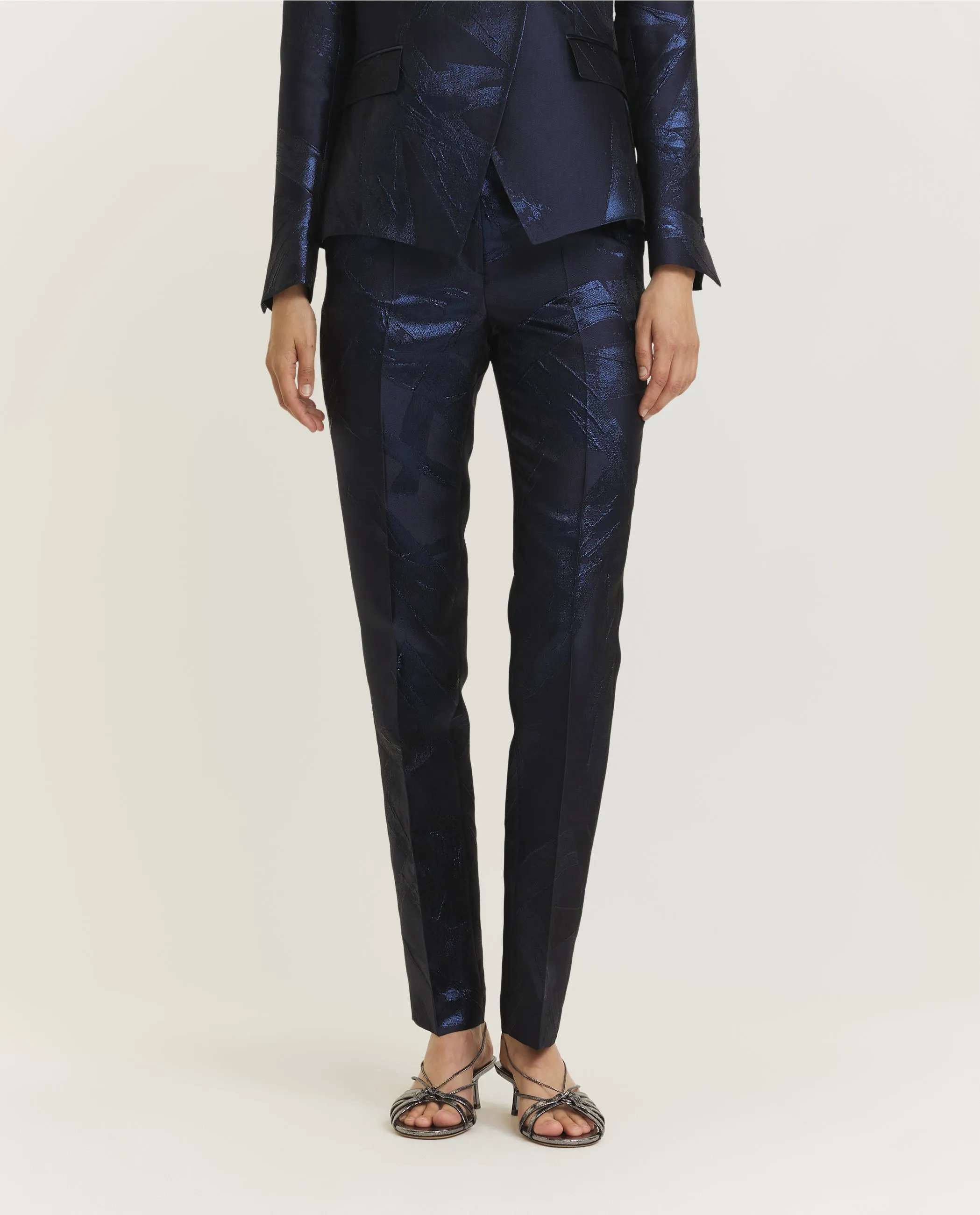 Metallic Brush Broek - Donkerblauw sold by Pauw Amsterdam product image thumbnail 2