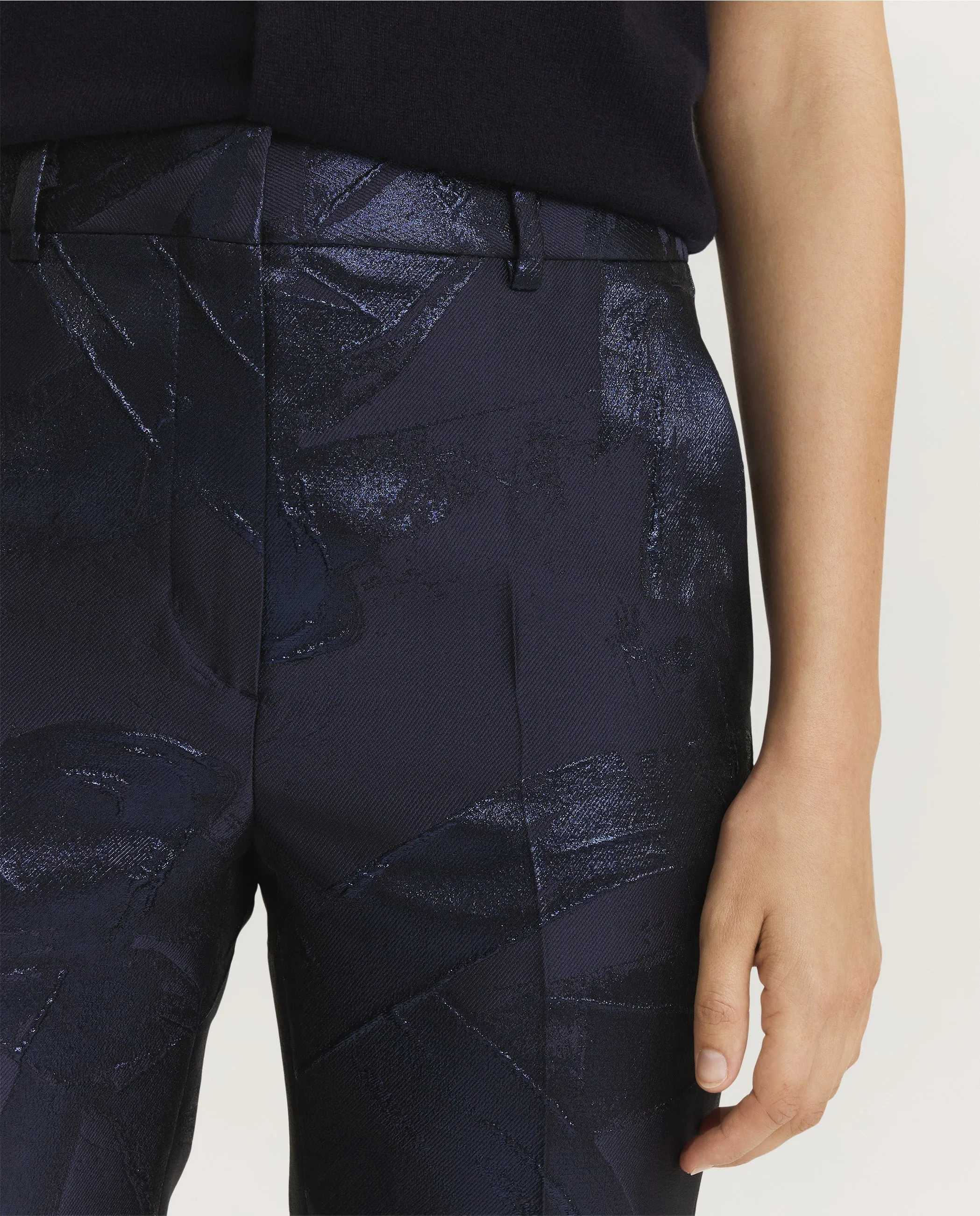 Metallic Brush Broek - Donkerblauw sold by Pauw Amsterdam product image thumbnail 5