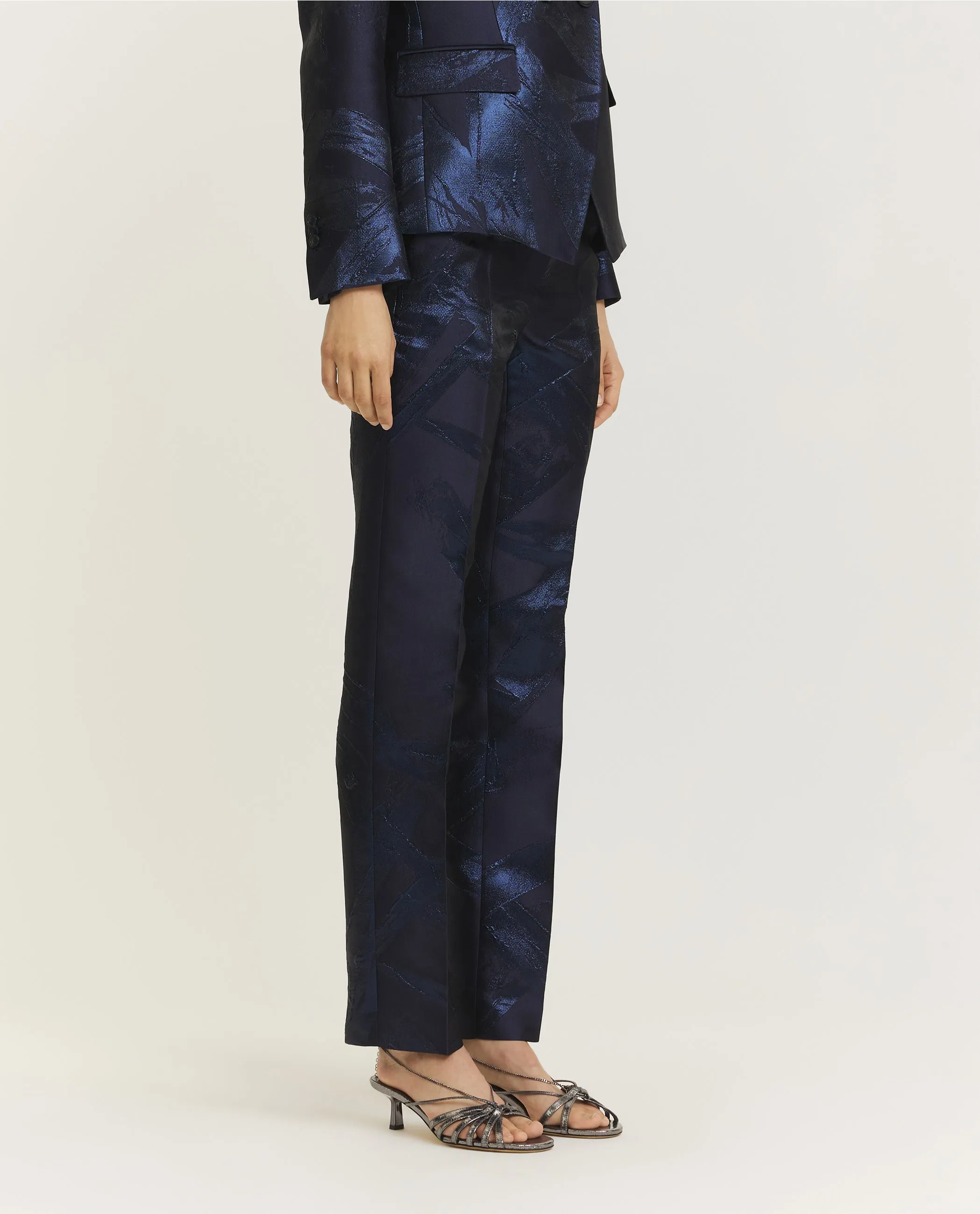 Metallic Brush Broek - Donkerblauw sold by Pauw Amsterdam product image thumbnail 3