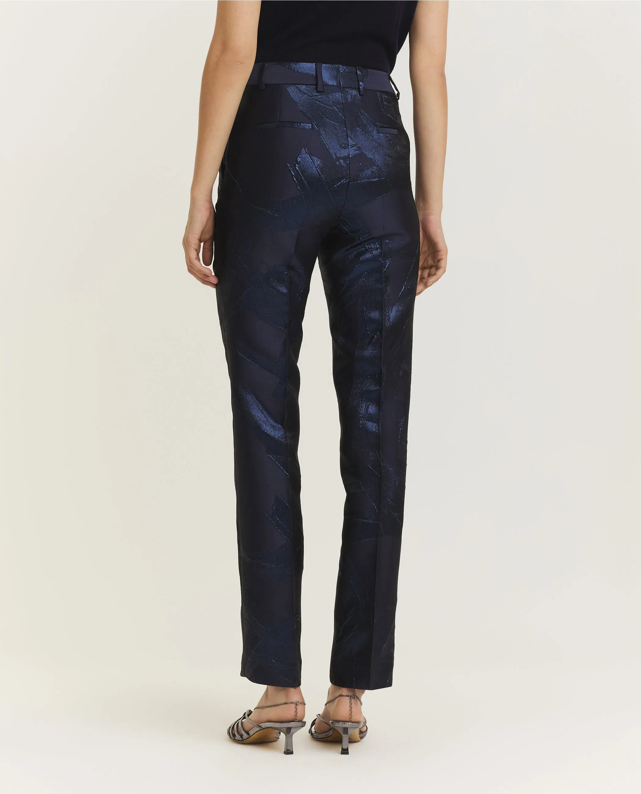Metallic Brush Broek - Donkerblauw sold by Pauw Amsterdam product image thumbnail 4