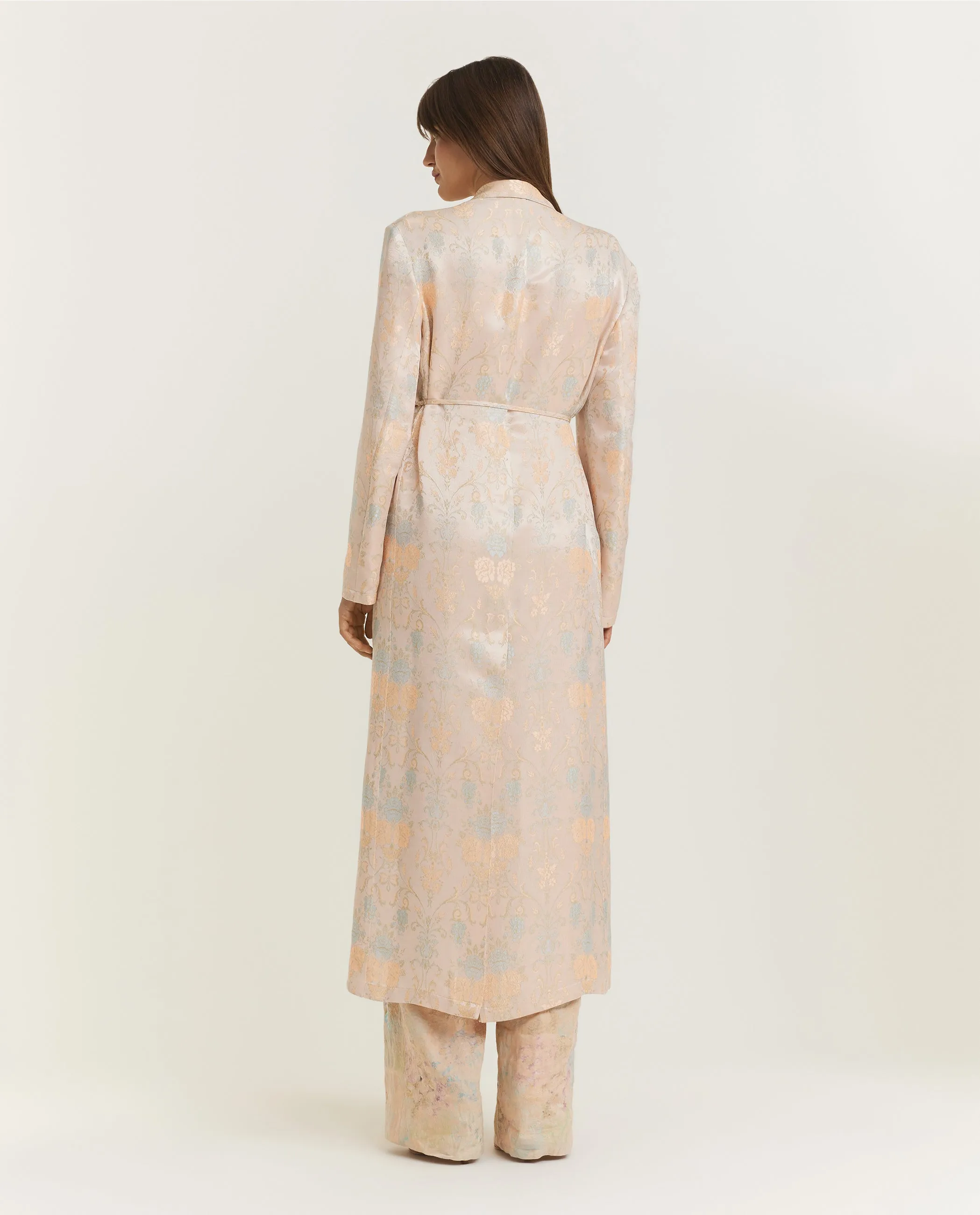 Floral Jacquard Jas - Roze sold by Pauw Amsterdam product image thumbnail 5