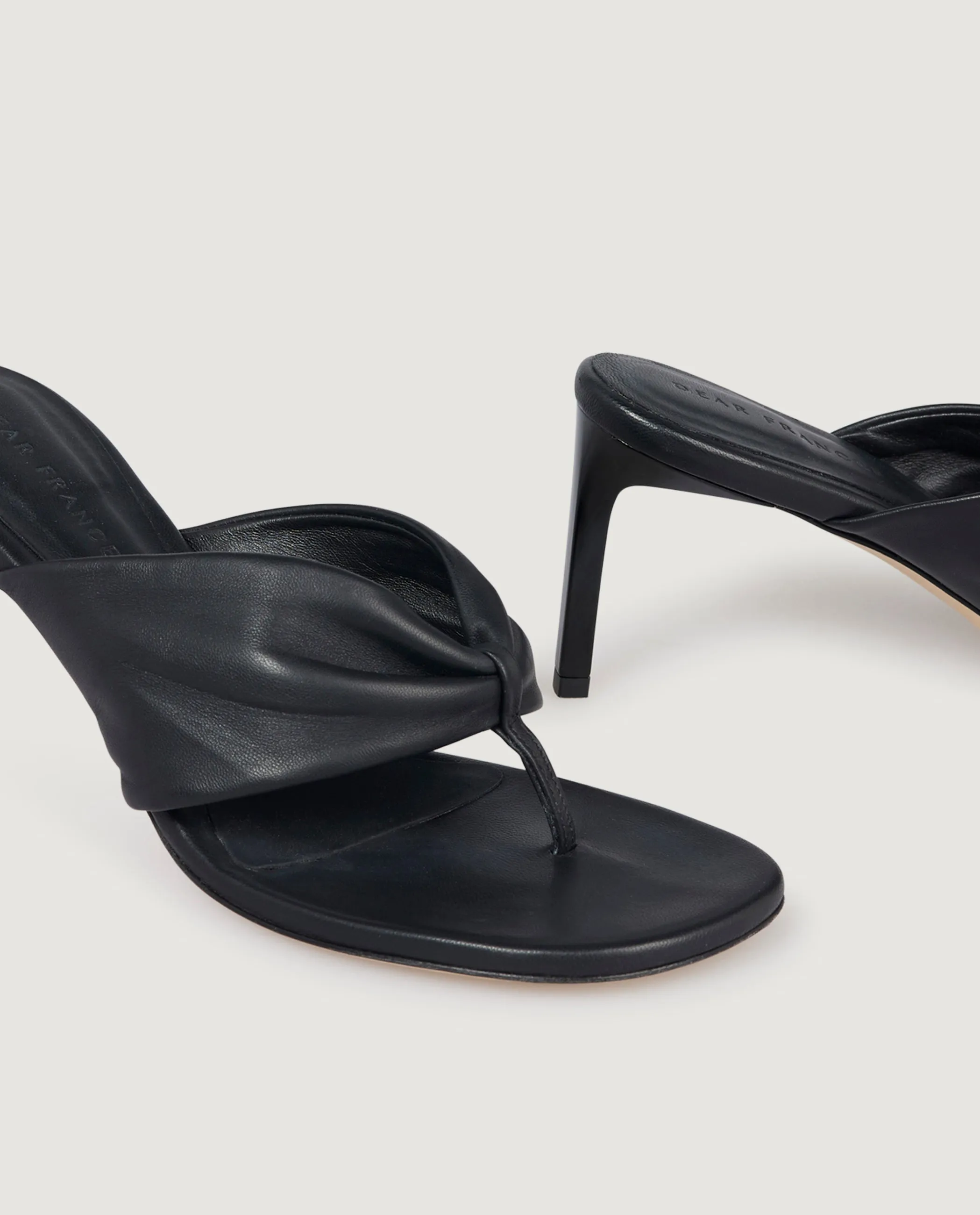 Lederen Wrap Pump - Zwart sold by Pauw Amsterdam product image thumbnail 2