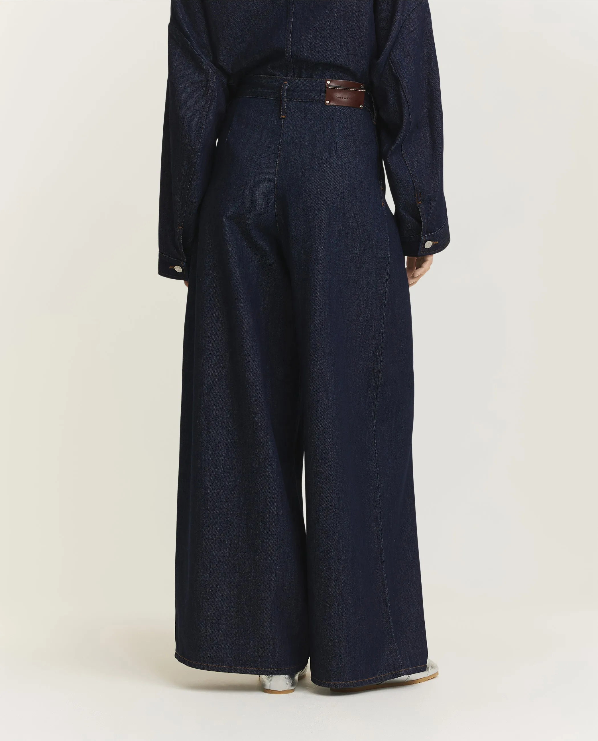 Geplooide Spijkerbroek - Donkerblauw sold by Pauw Amsterdam product image thumbnail 4