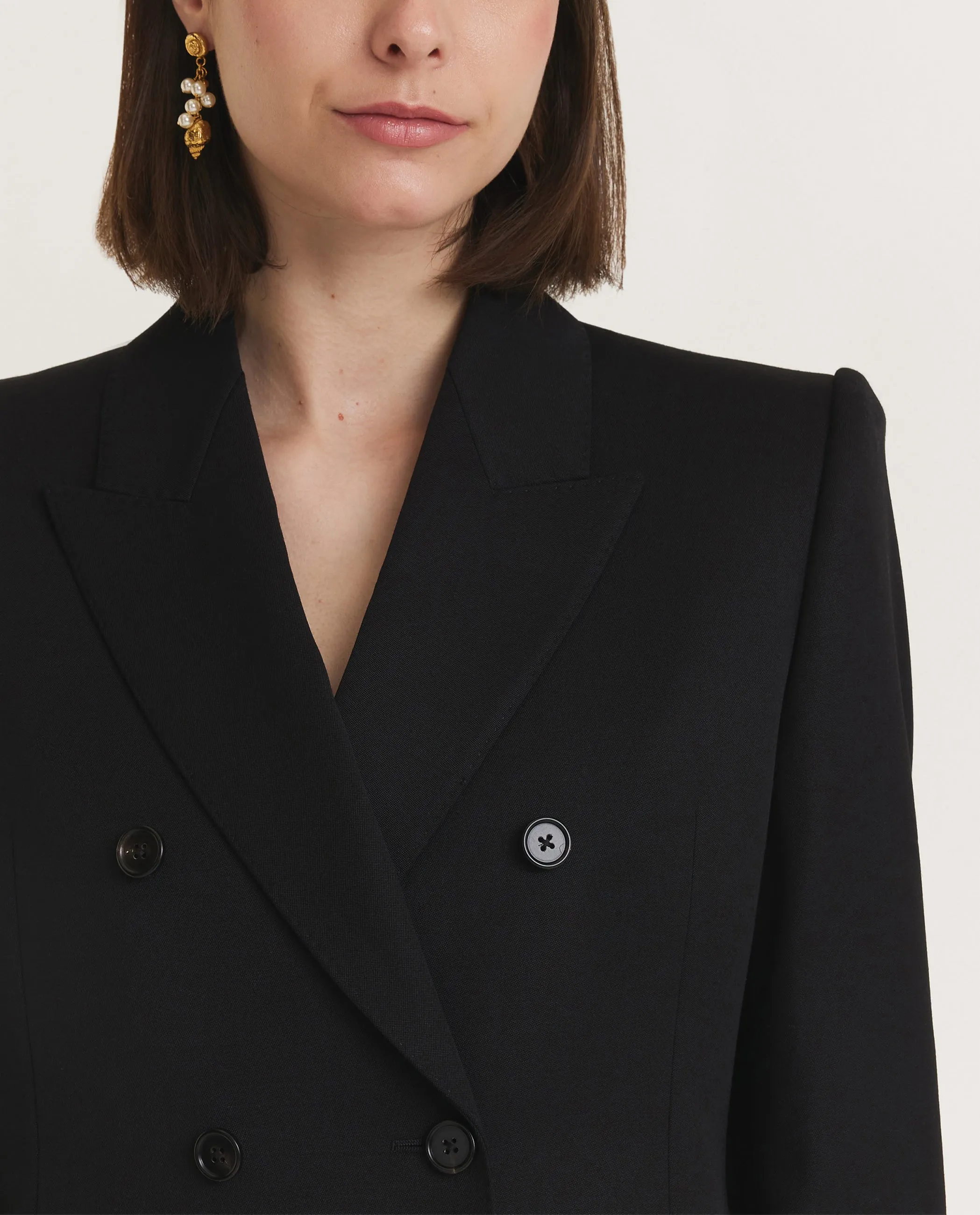 Wollen Blazer - Zwart sold by Pauw Amsterdam product image thumbnail 2