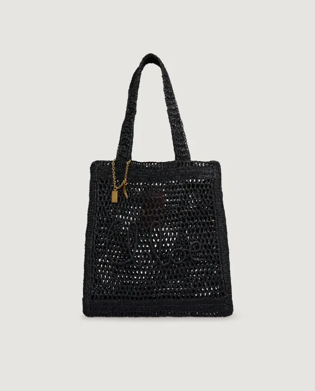 Summer Banana Tote Tas  - Zwart sold by Pauw Amsterdam