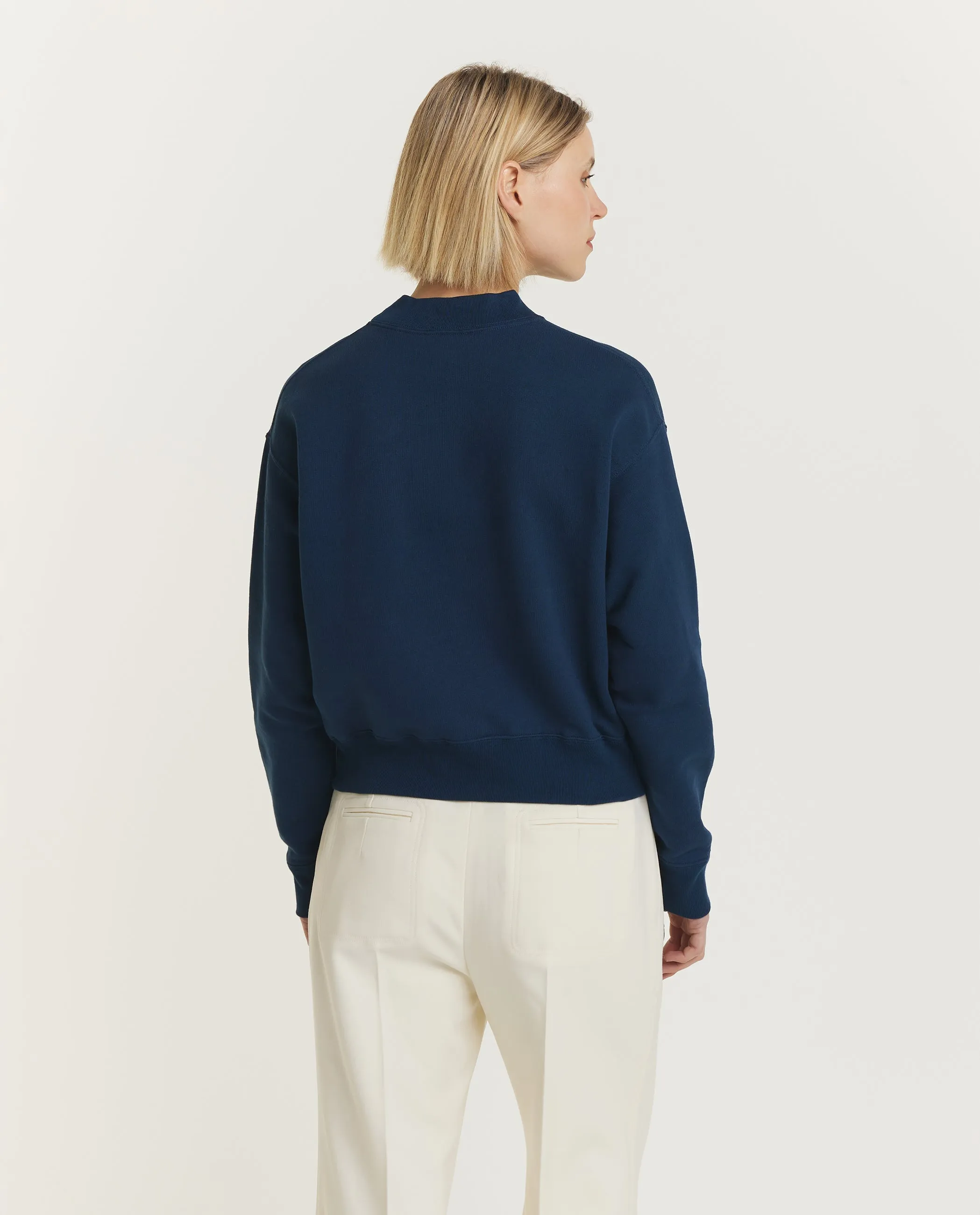 Logo Crewneck - Blauw sold by Pauw Amsterdam product image thumbnail 5