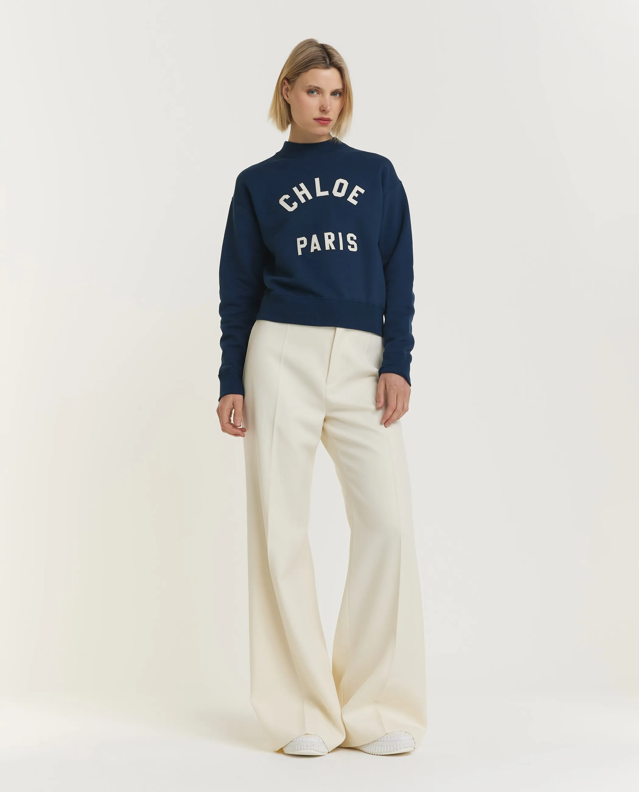 Logo Crewneck - Blauw sold by Pauw Amsterdam product image thumbnail 3