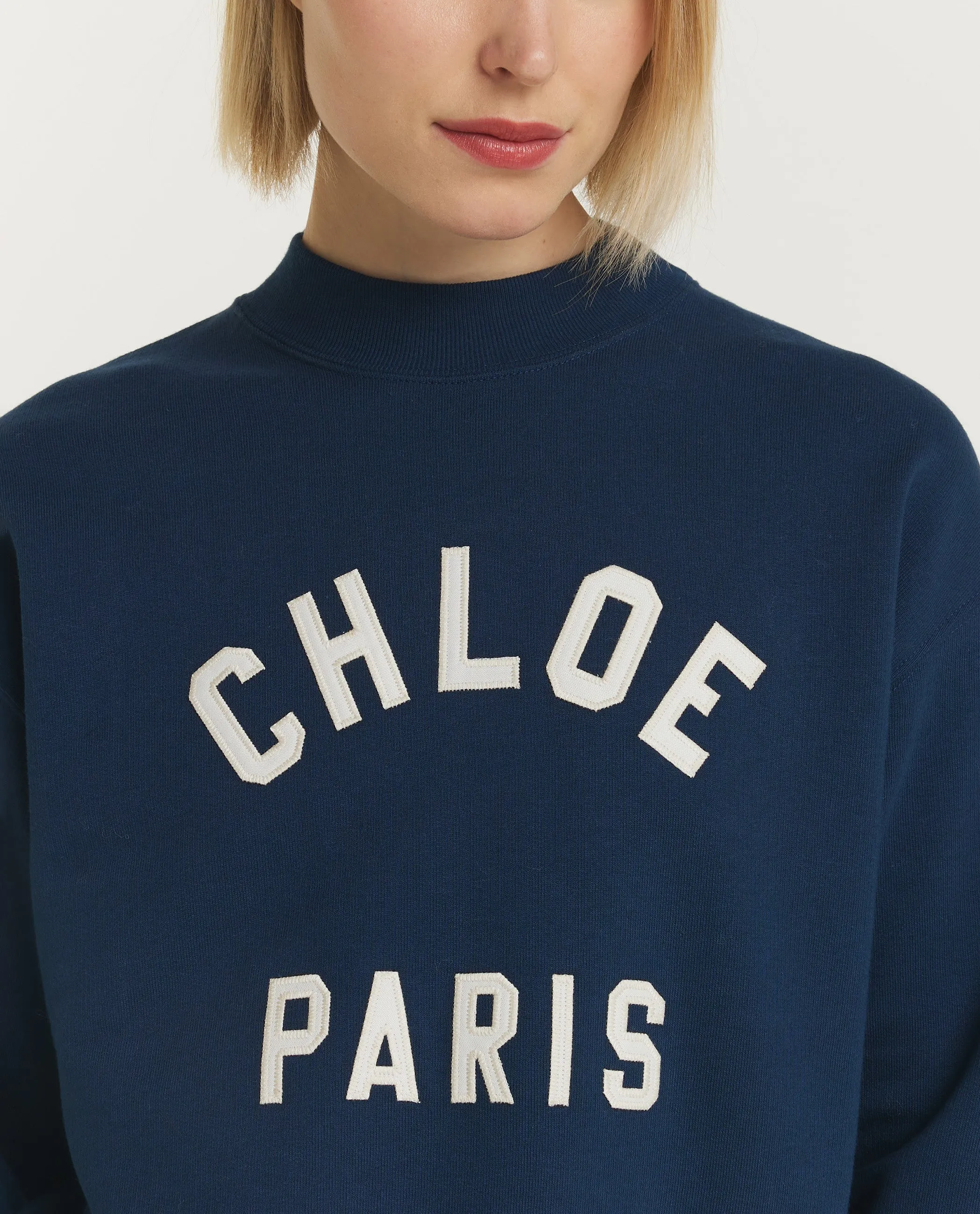 Logo Crewneck - Blauw sold by Pauw Amsterdam product image thumbnail 2