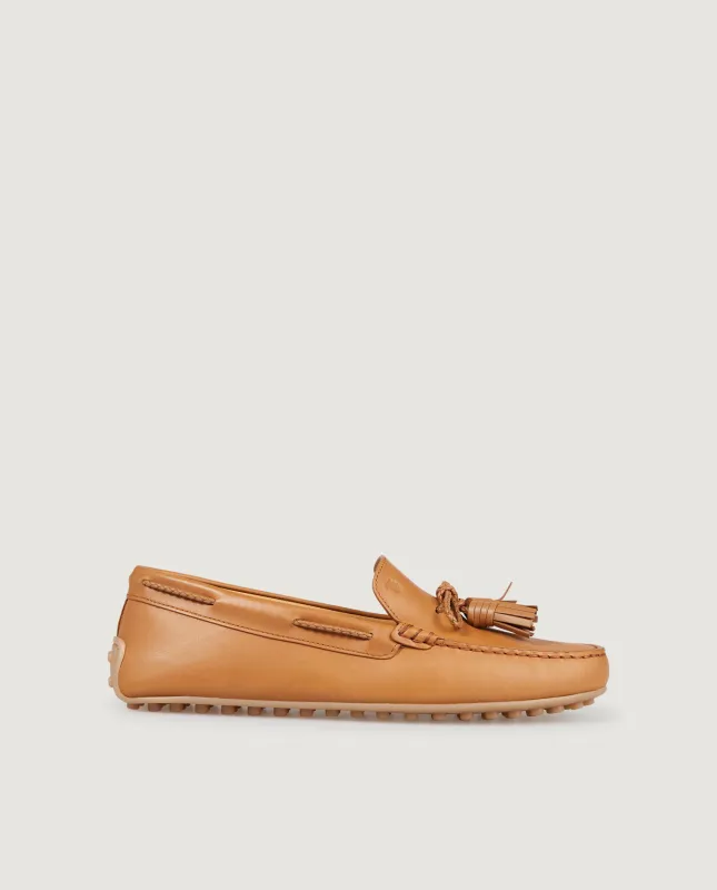 Gomma Tassel Loafer - Lichtbruin sold by Pauw Amsterdam