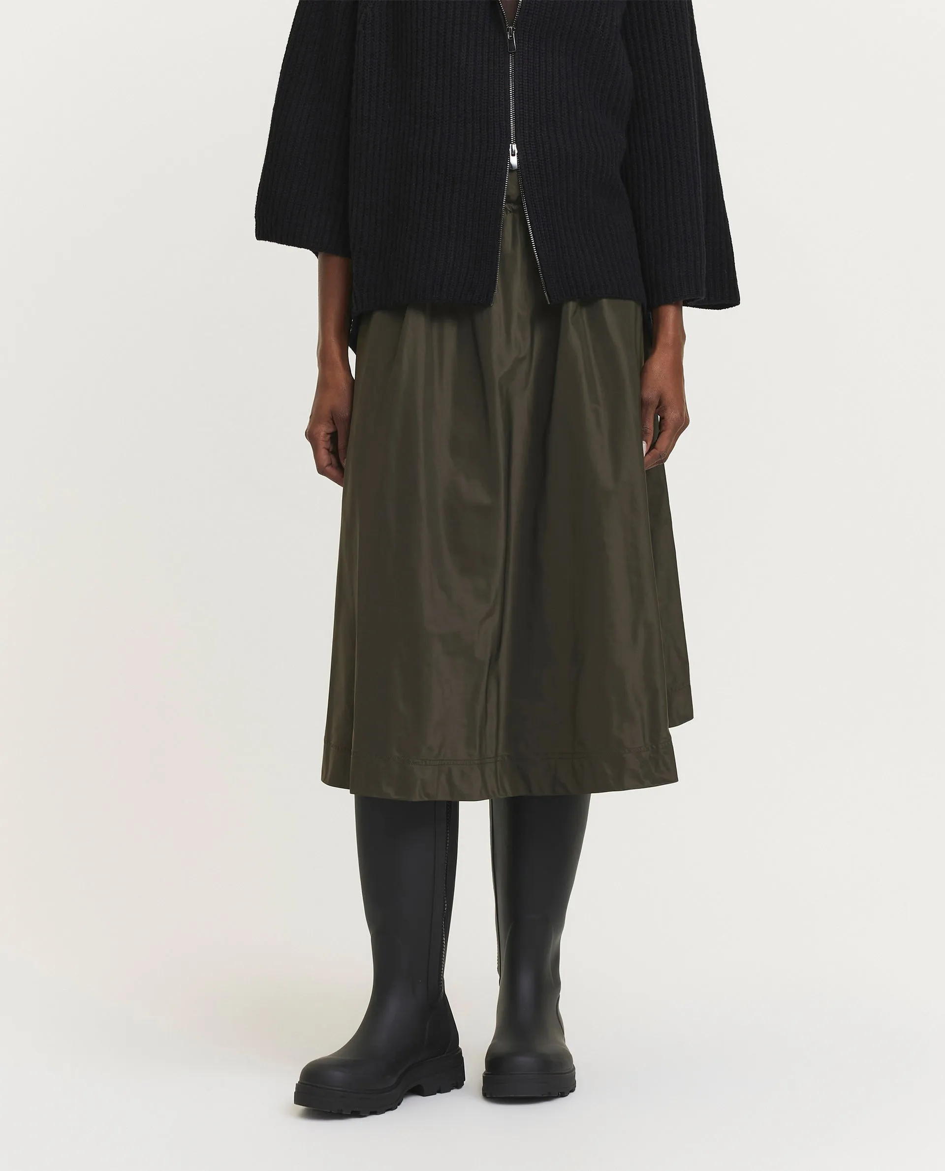 A-lijn rok - Groen sold by Pauw Amsterdam