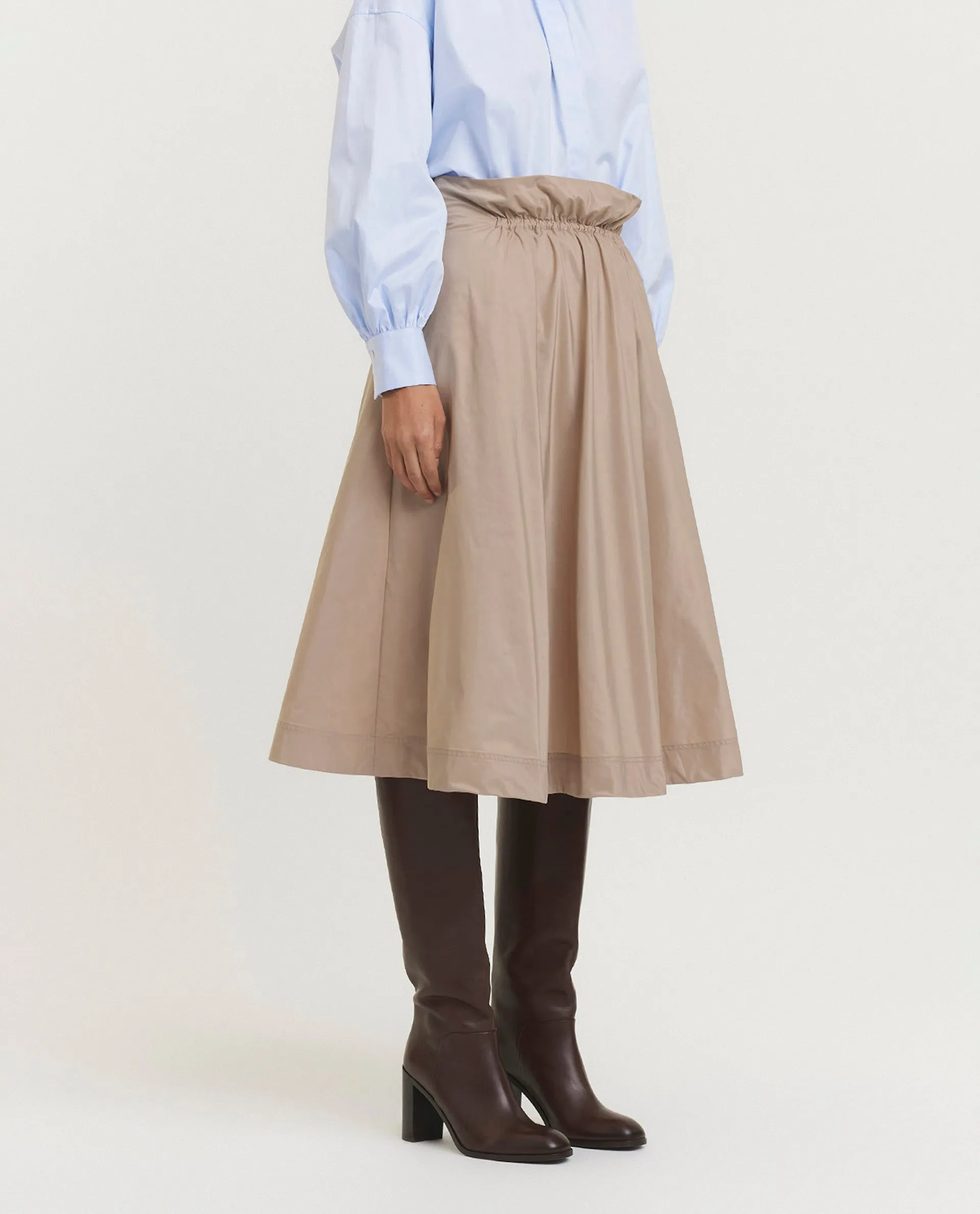 A-lijn rok - Bruin sold by Pauw Amsterdam product image thumbnail 4