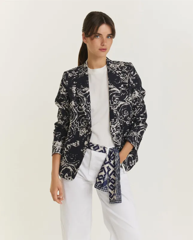 Patroon Blazer - Donkerblauw sold by Pauw Amsterdam