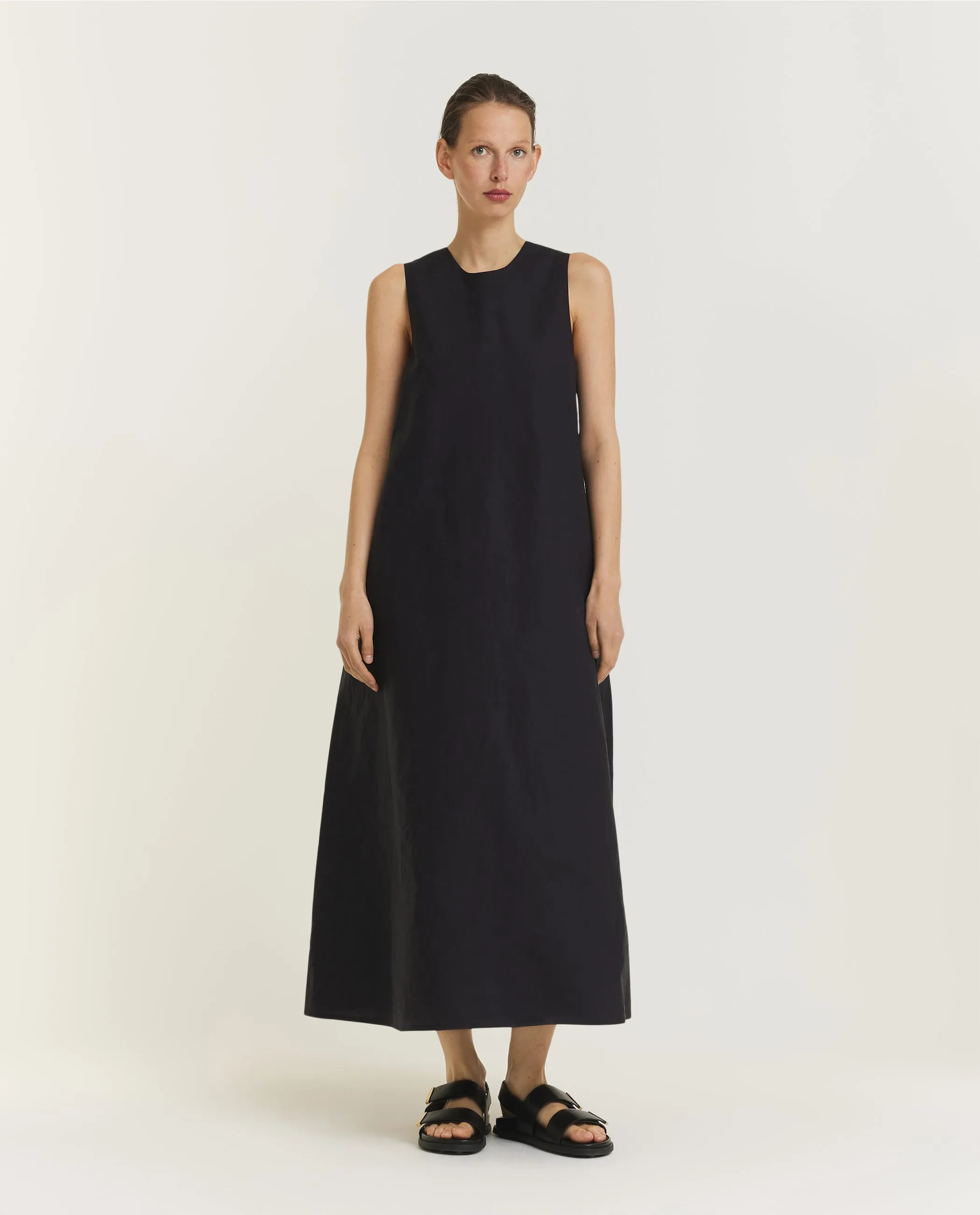 Mouwloze Katoenen Jurk - Zwart sold by Pauw Amsterdam product image thumbnail 5