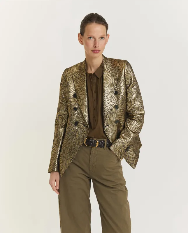 Metallic Blazer - Goud sold by Pauw Amsterdam