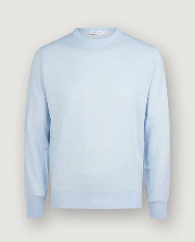 Cashmere Mix Trui - Lichtblauw sold by Pauw Amsterdam