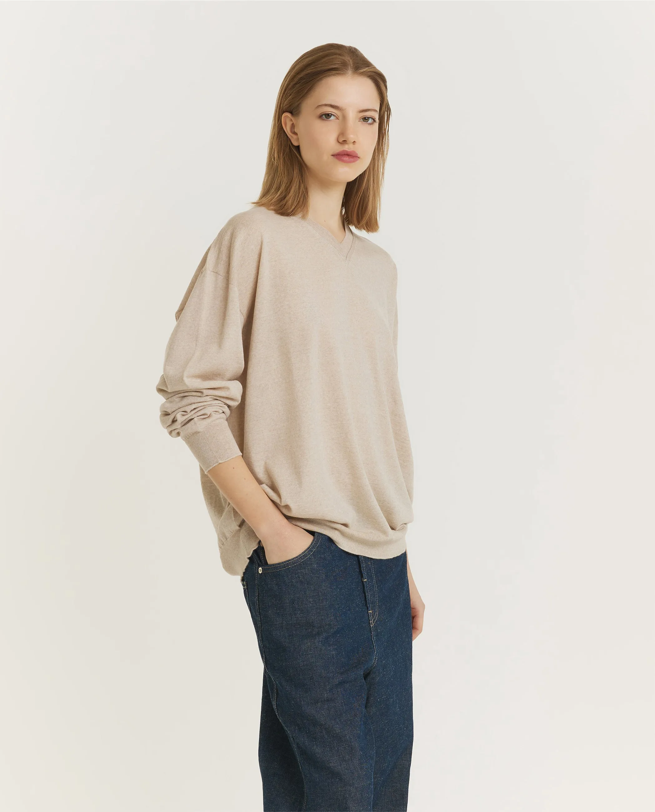 V-Neck Lange Mouwen Trui sold by Pauw Amsterdam product image thumbnail 4