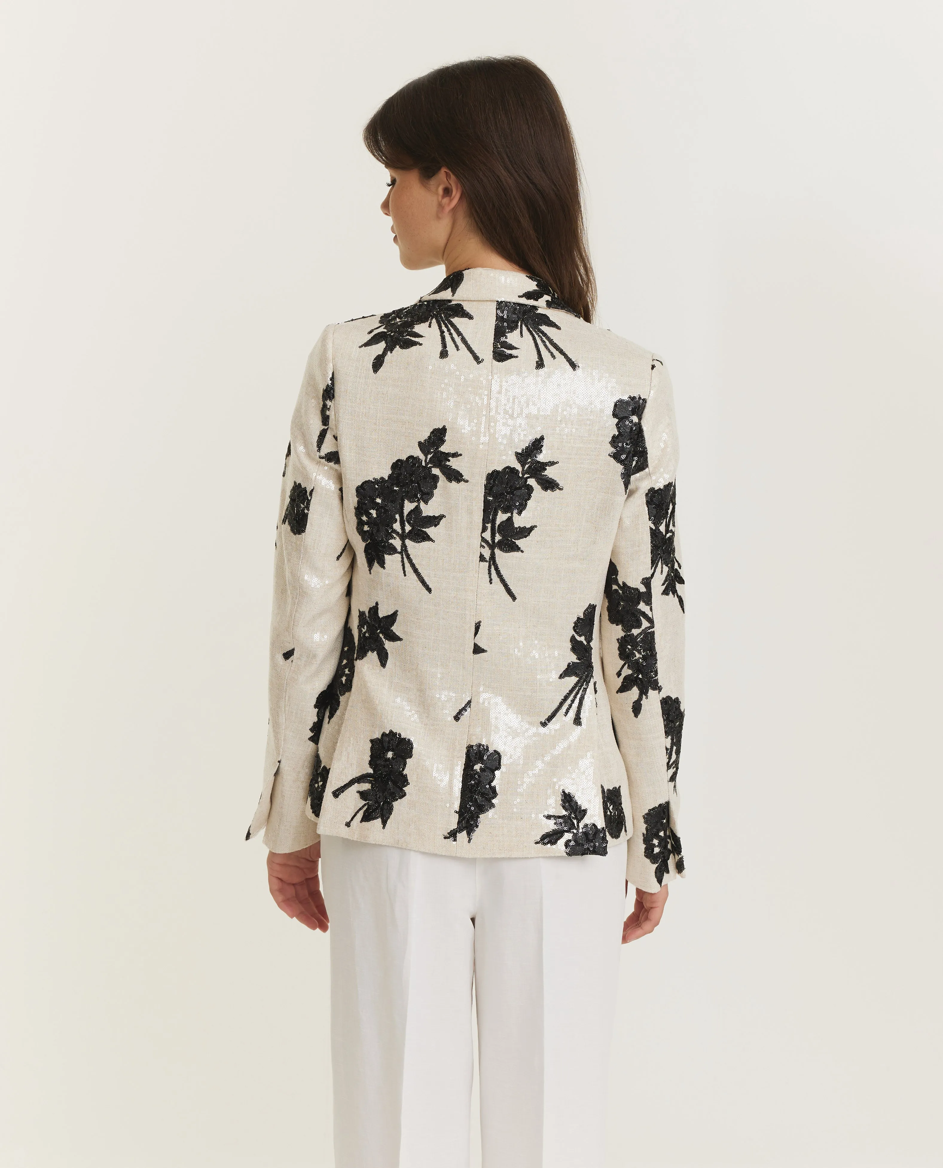 Double Breasted Blazer - Ecru sold by Pauw Amsterdam product image thumbnail 5