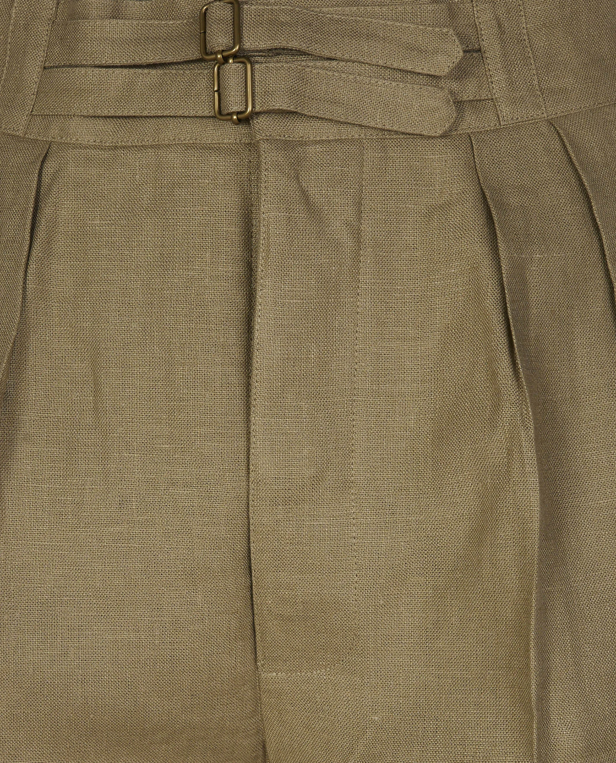 Linnen Safari Shorts - Bruin sold by Pauw Amsterdam product image thumbnail 2