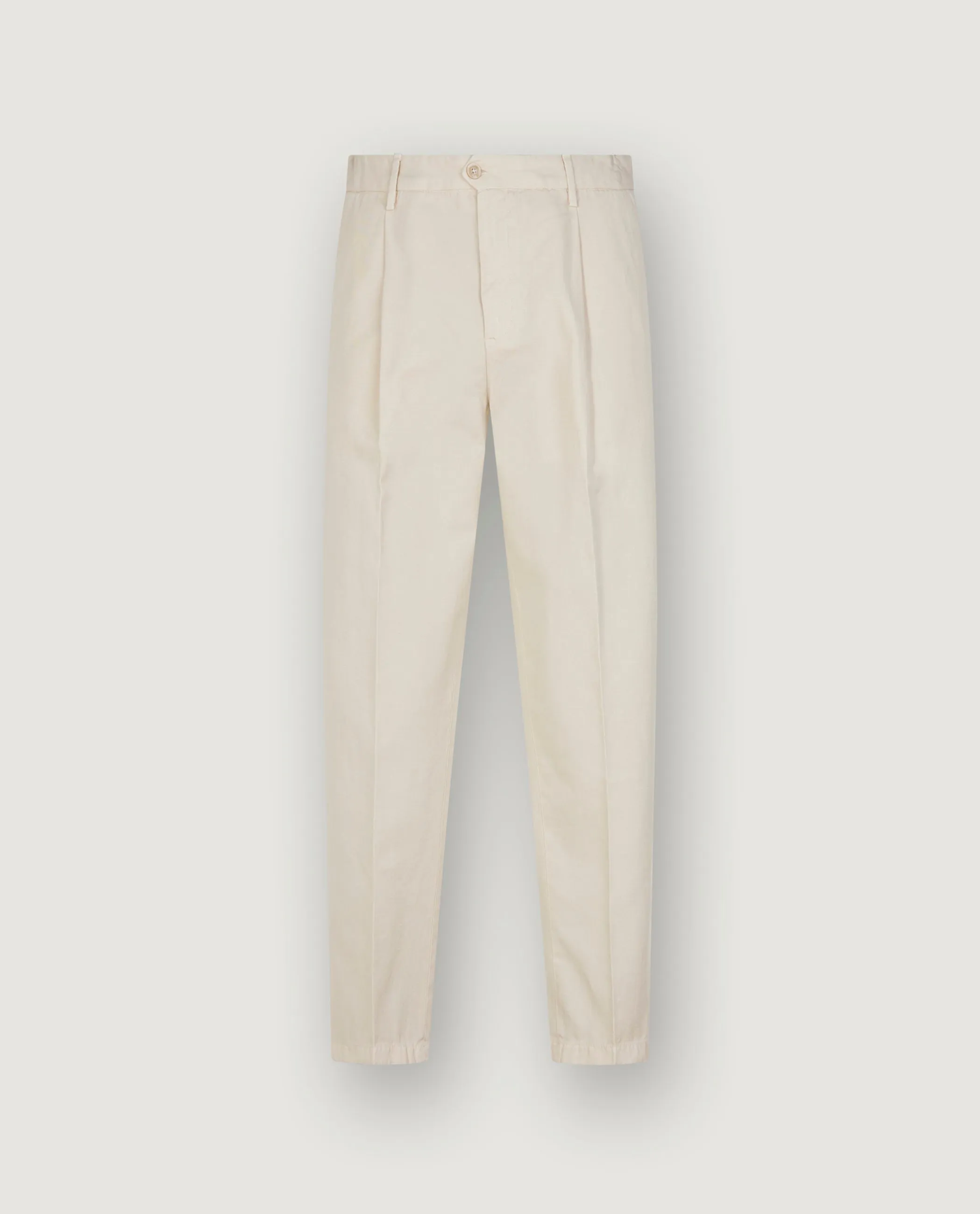 Katoen Linnen Broek - Ecru sold by Pauw Amsterdam