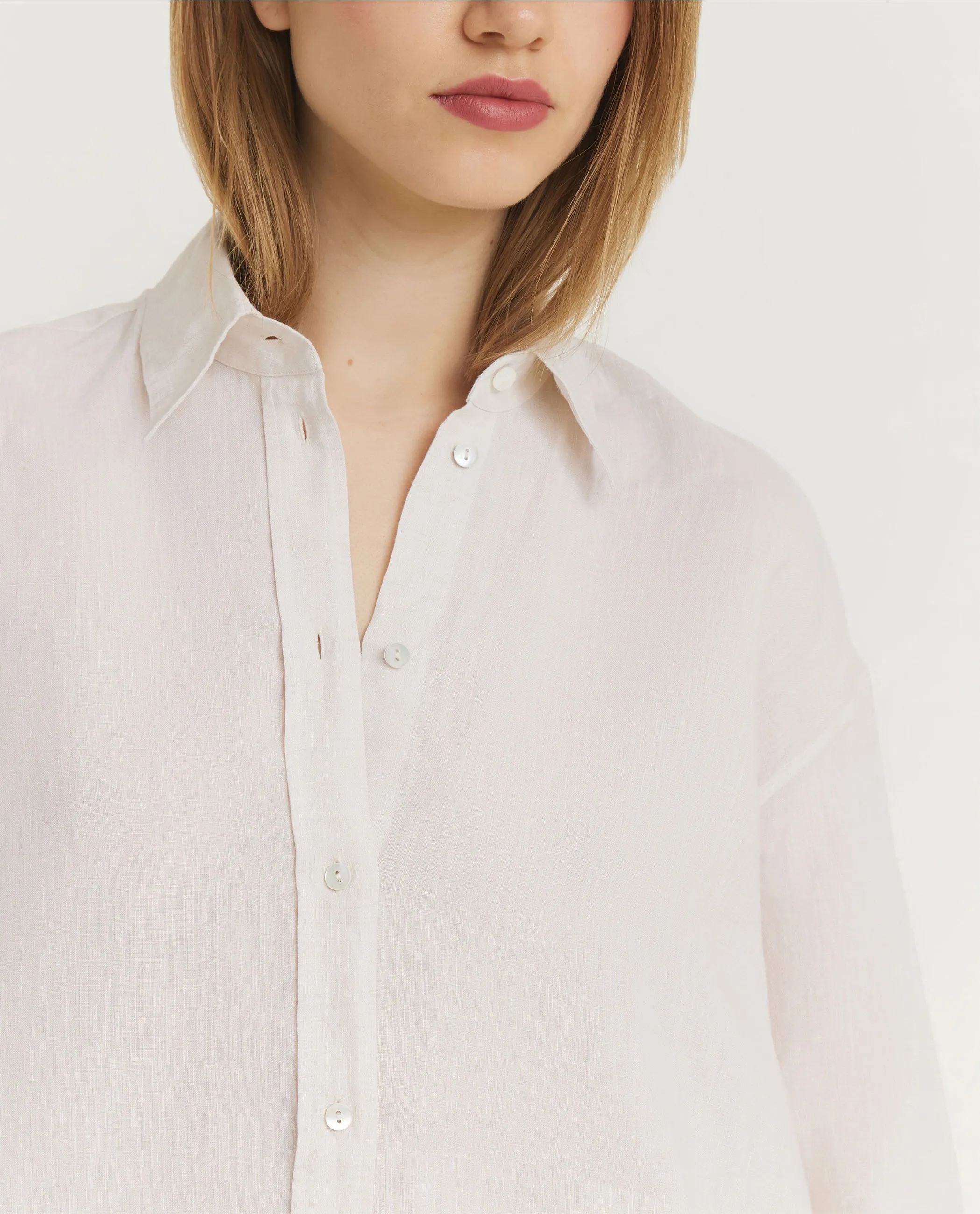 Linnen Shirt - Ecru sold by Pauw Amsterdam product image thumbnail 2