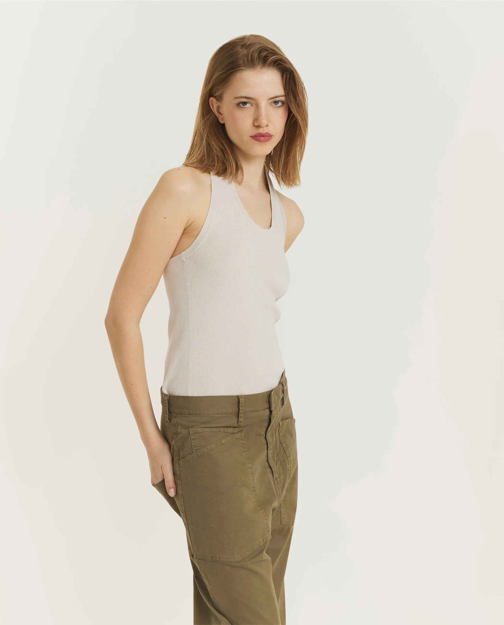Jerry Halter Top - Ecru sold by Pauw Amsterdam product image thumbnail 4