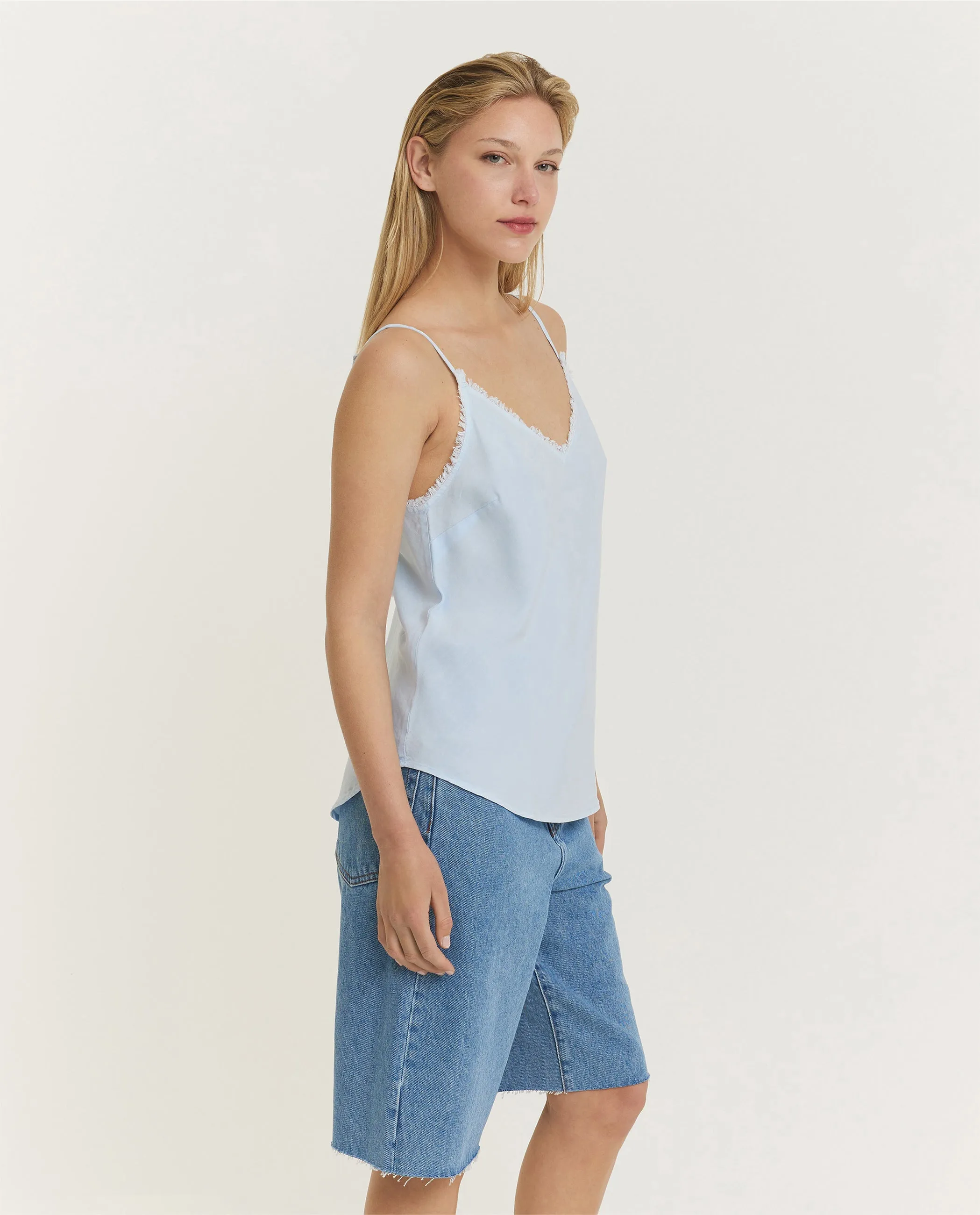 Tencel Cami Top - Lichtblauw sold by Pauw Amsterdam product image thumbnail 4