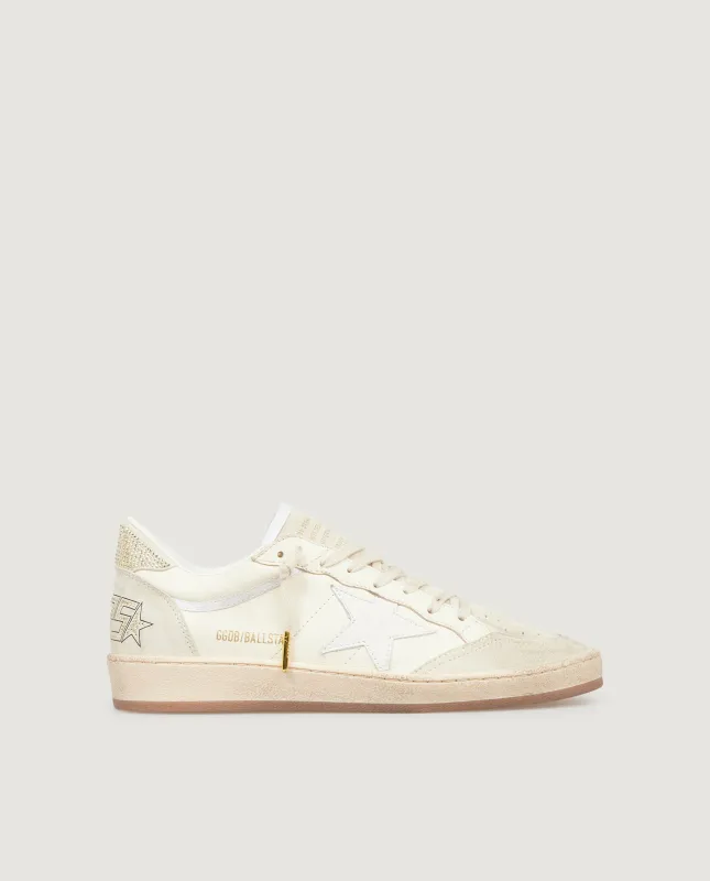 Swarovski Ball Star Sneakers - Ecru sold by Pauw Amsterdam