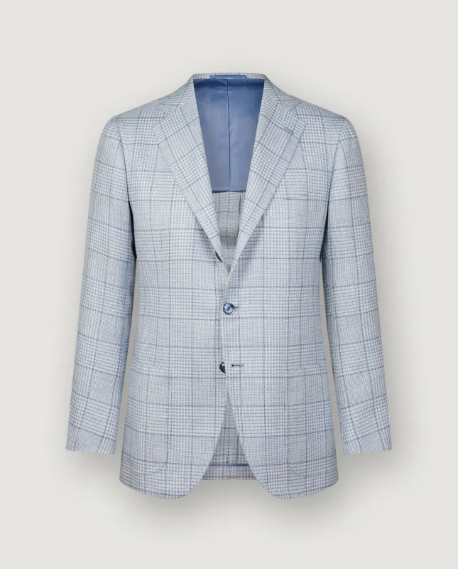 ジャケット・アウター 24AW BLUEFACED WOOL CHECK JACKET 3 Bluefaced Wool Check Jacket in Charcoal