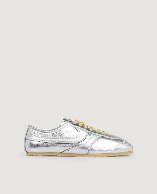 Metallic Sneakers - Zilver sold by Pauw Amsterdam
