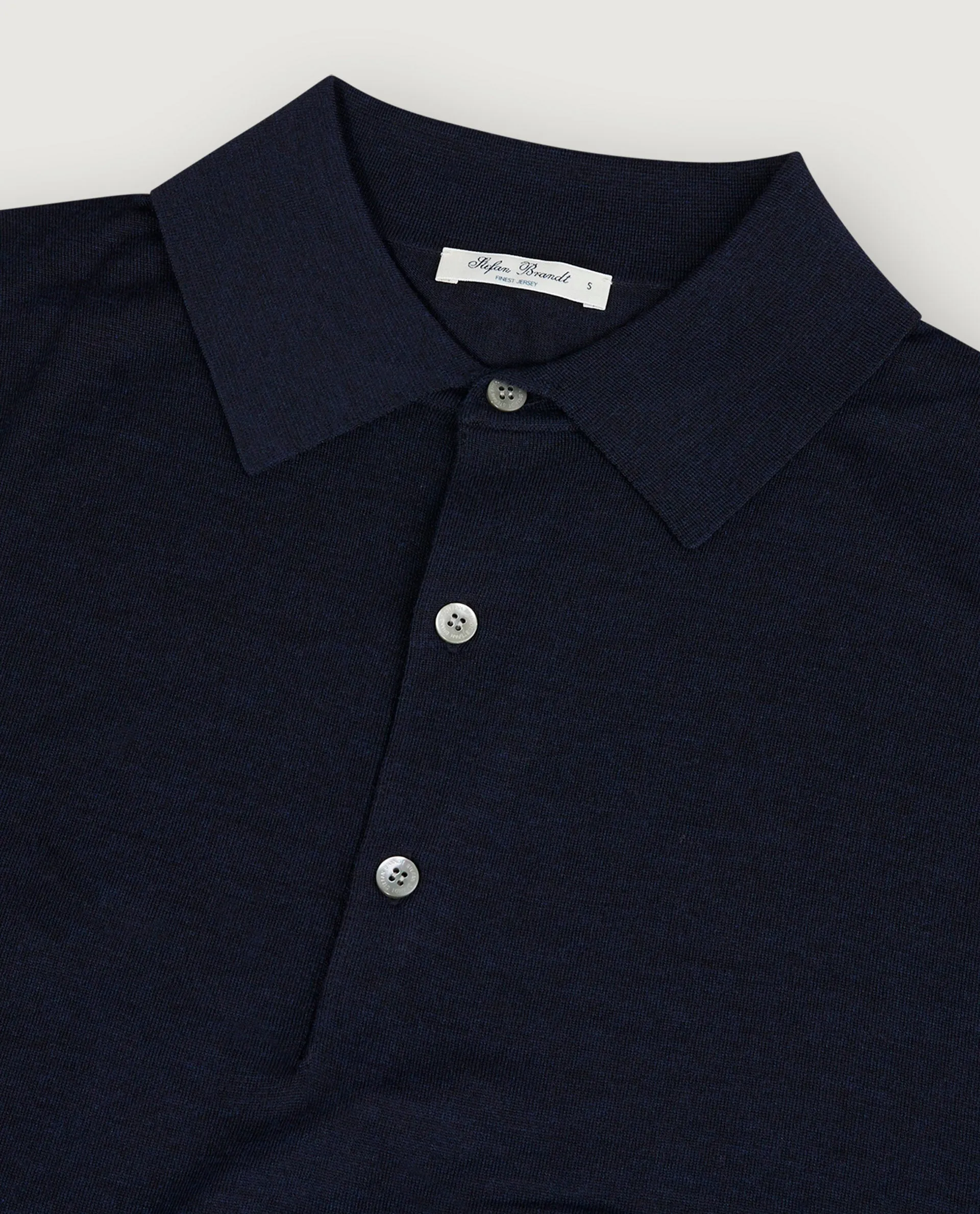 Wollen Polo - Donkerblauw sold by Pauw Amsterdam product image thumbnail 2