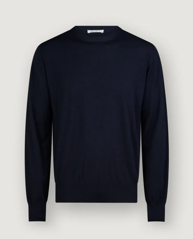 Wollen Trui - Donkerblauw sold by Pauw Amsterdam