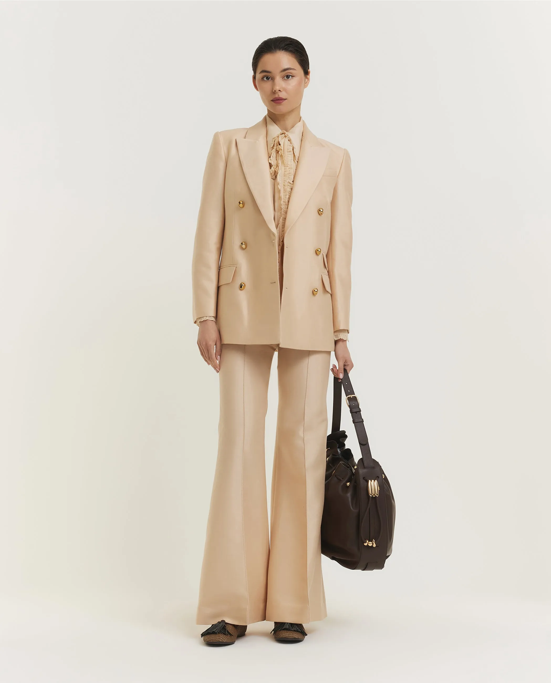 Illuminate Tailored Blazer - Lichtbruin sold by Pauw Amsterdam product image thumbnail 3