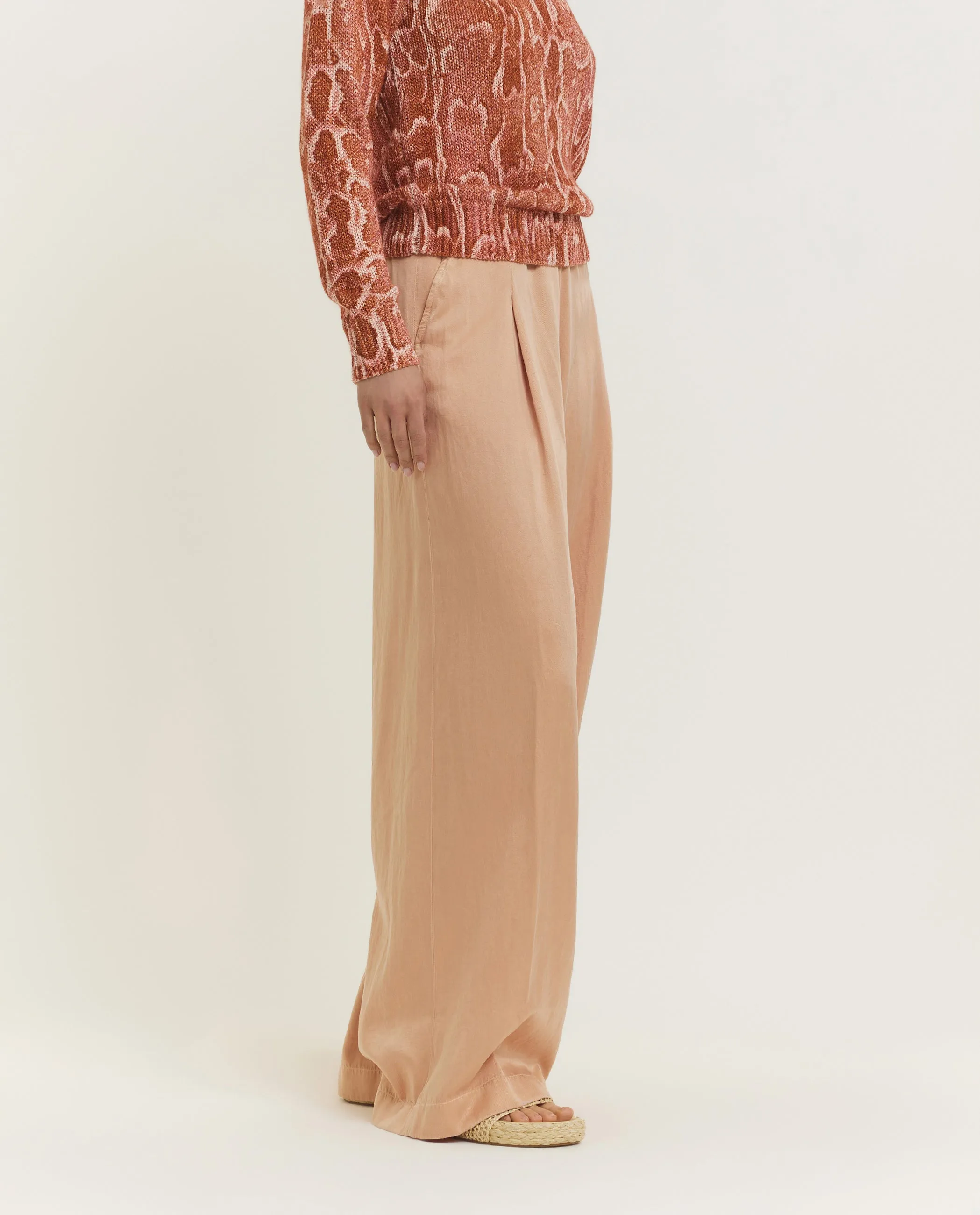 Cupro Katoenen Broek - Roze sold by Pauw Amsterdam product image thumbnail 3