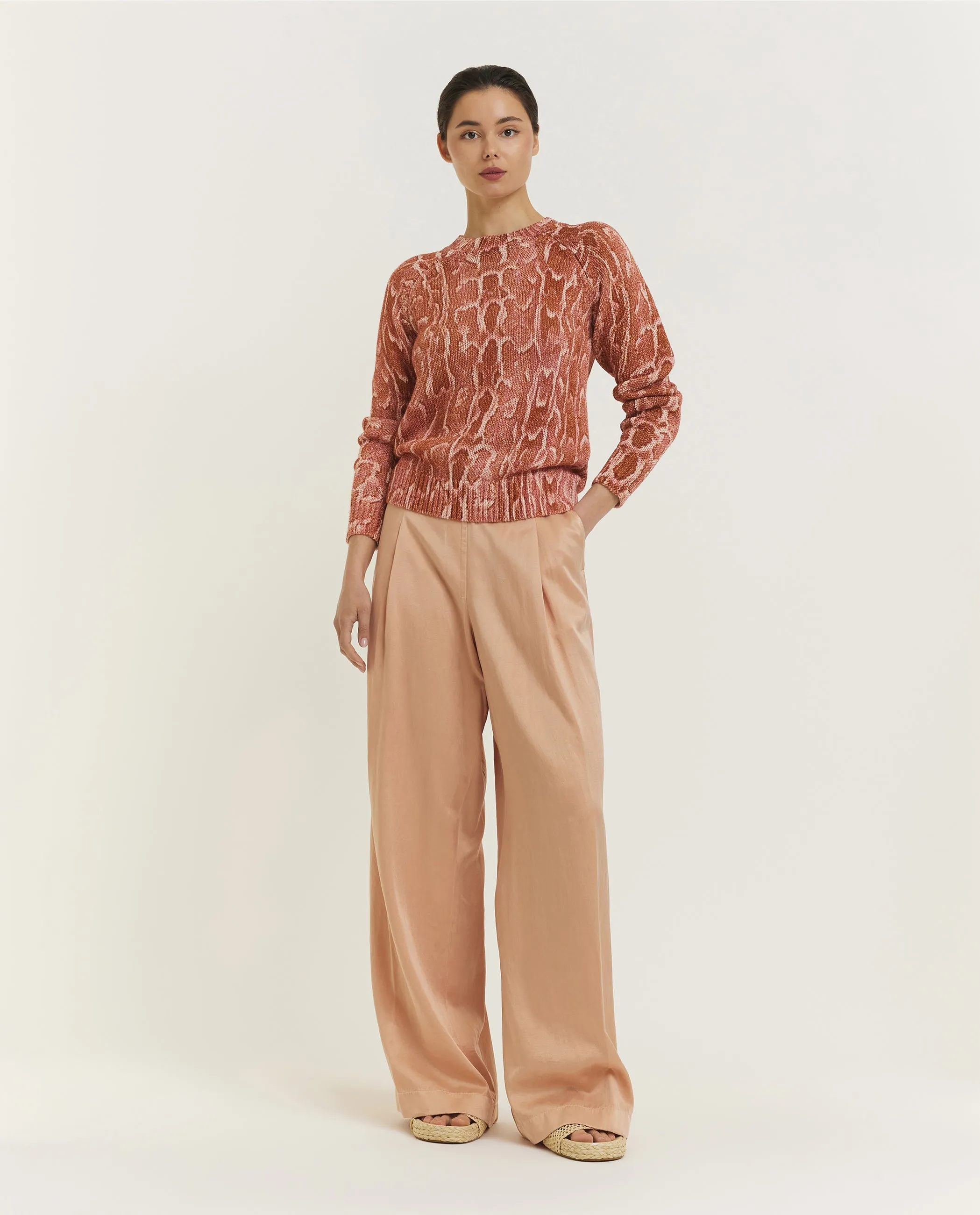 Cupro Katoenen Broek - Roze sold by Pauw Amsterdam