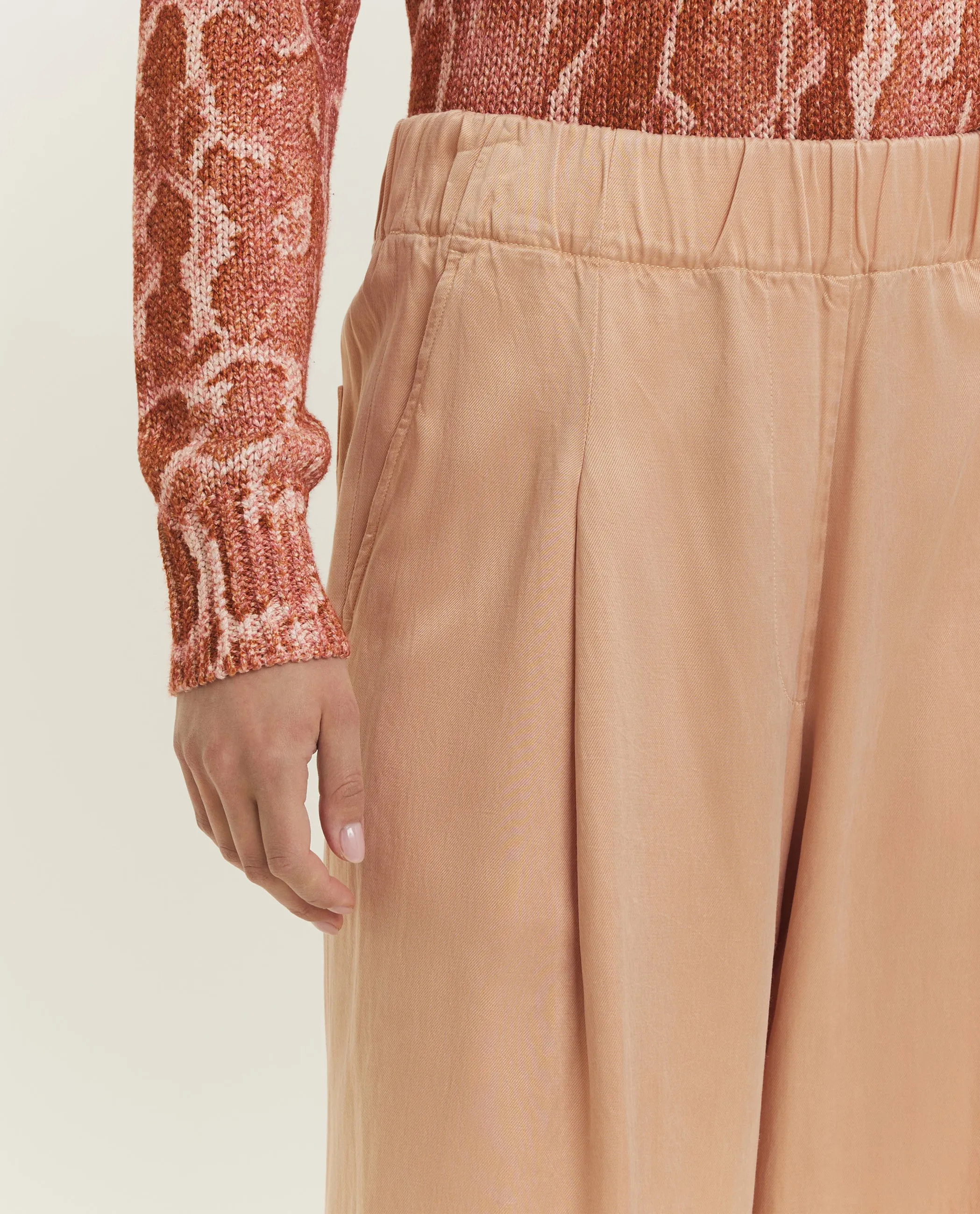 Cupro Katoenen Broek - Roze sold by Pauw Amsterdam product image thumbnail 5