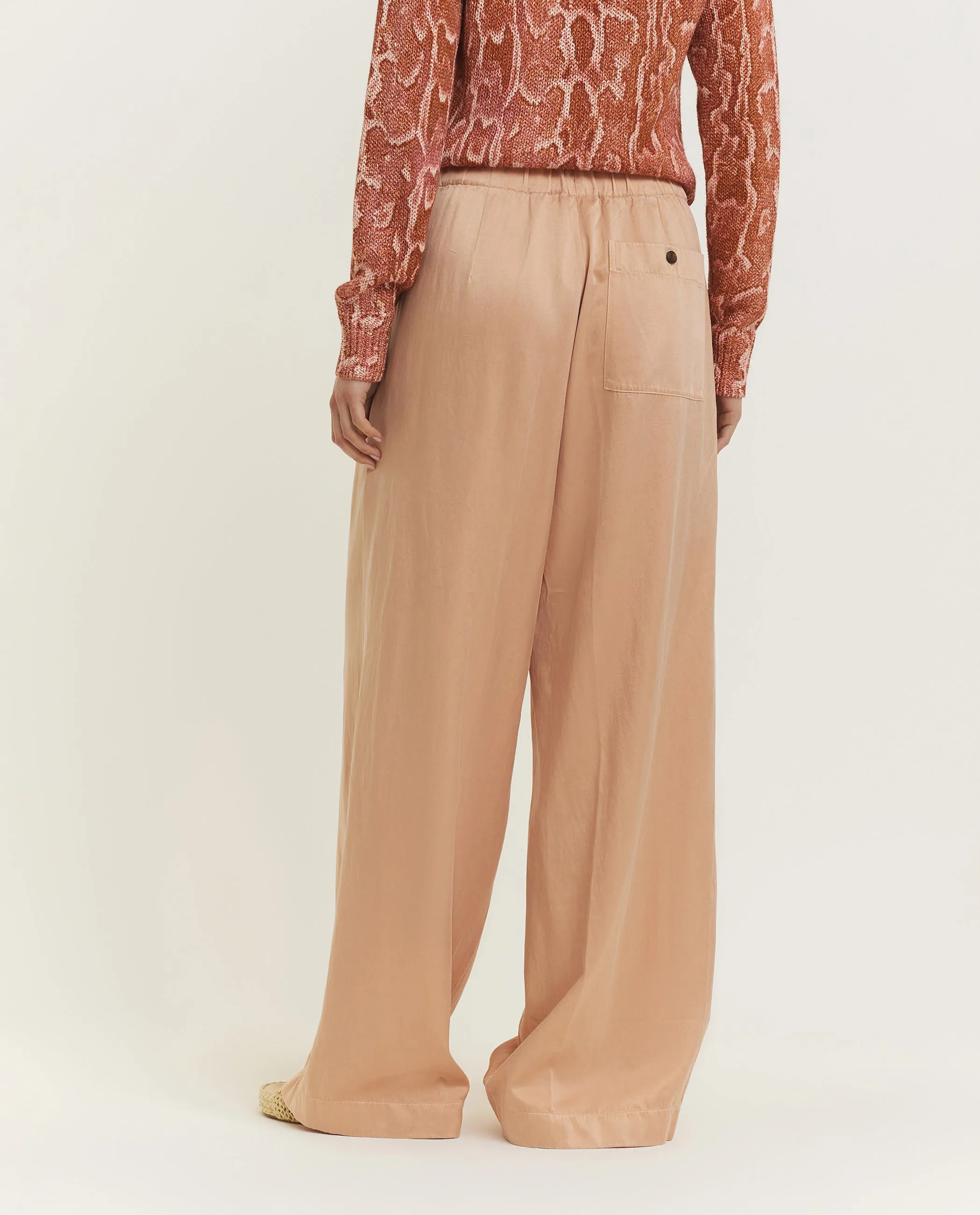 Cupro Katoenen Broek - Roze sold by Pauw Amsterdam product image thumbnail 4