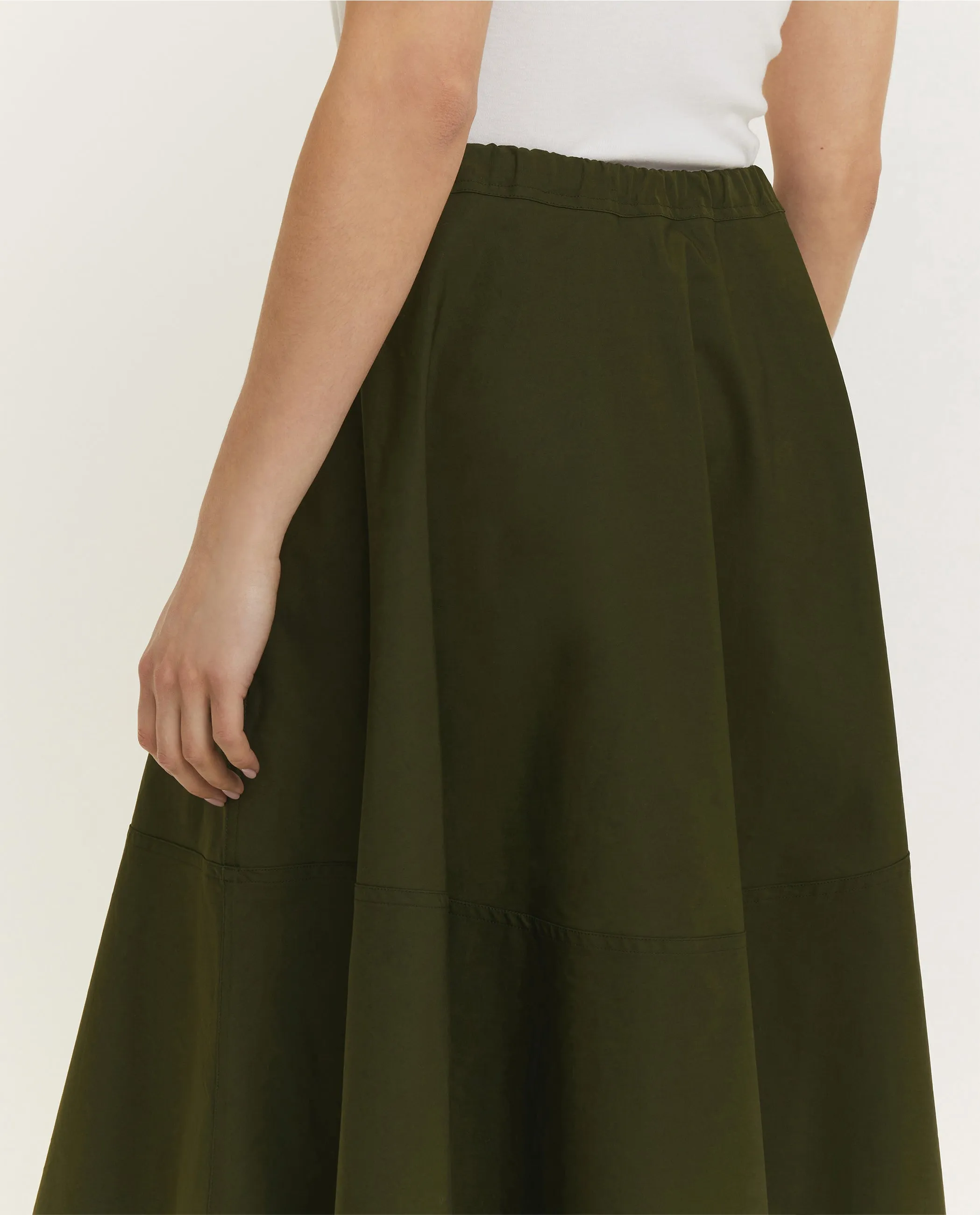 Asymmetrische Rok - Groen sold by Pauw Amsterdam product image thumbnail 5