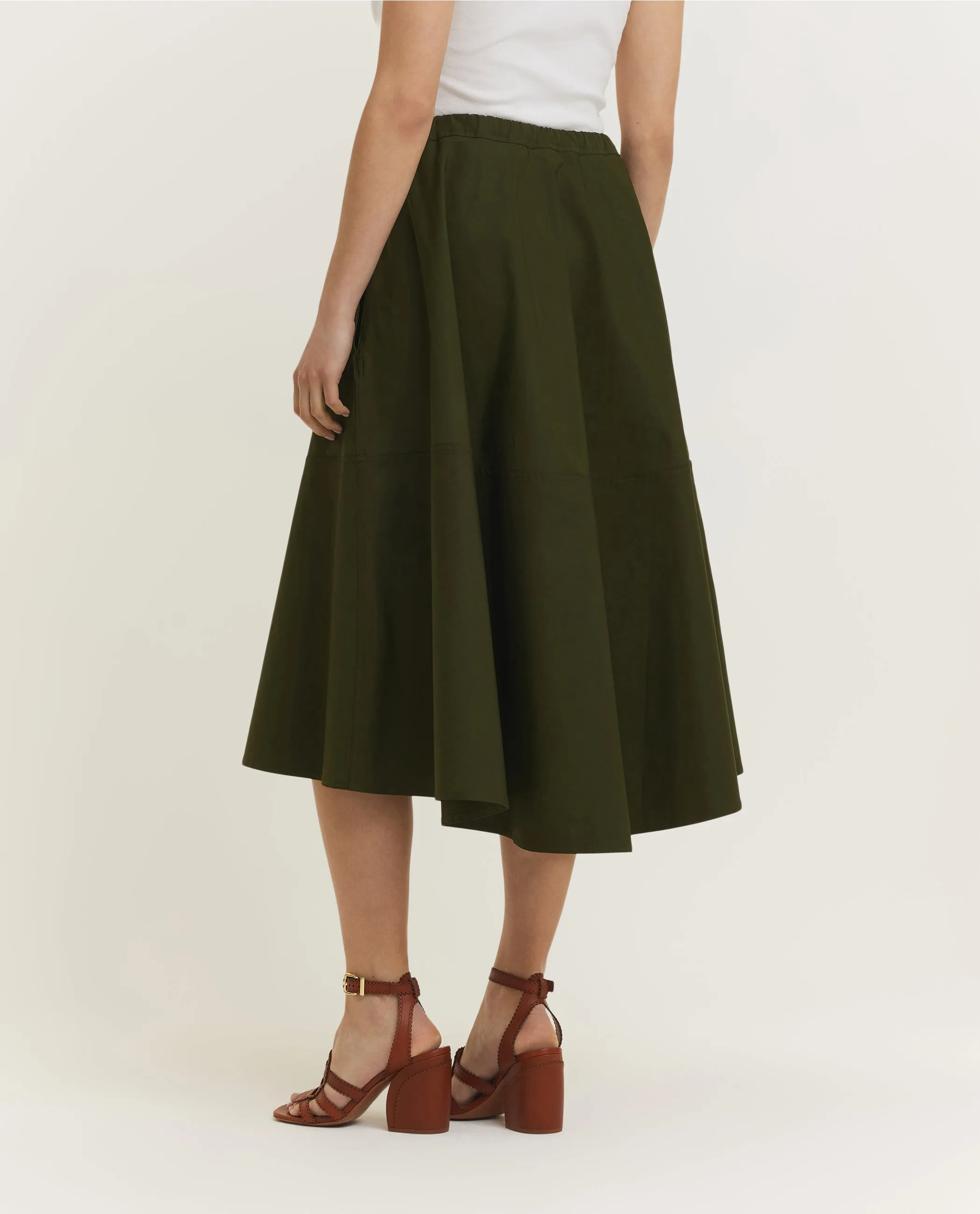 Asymmetrische Rok - Groen sold by Pauw Amsterdam product image thumbnail 4