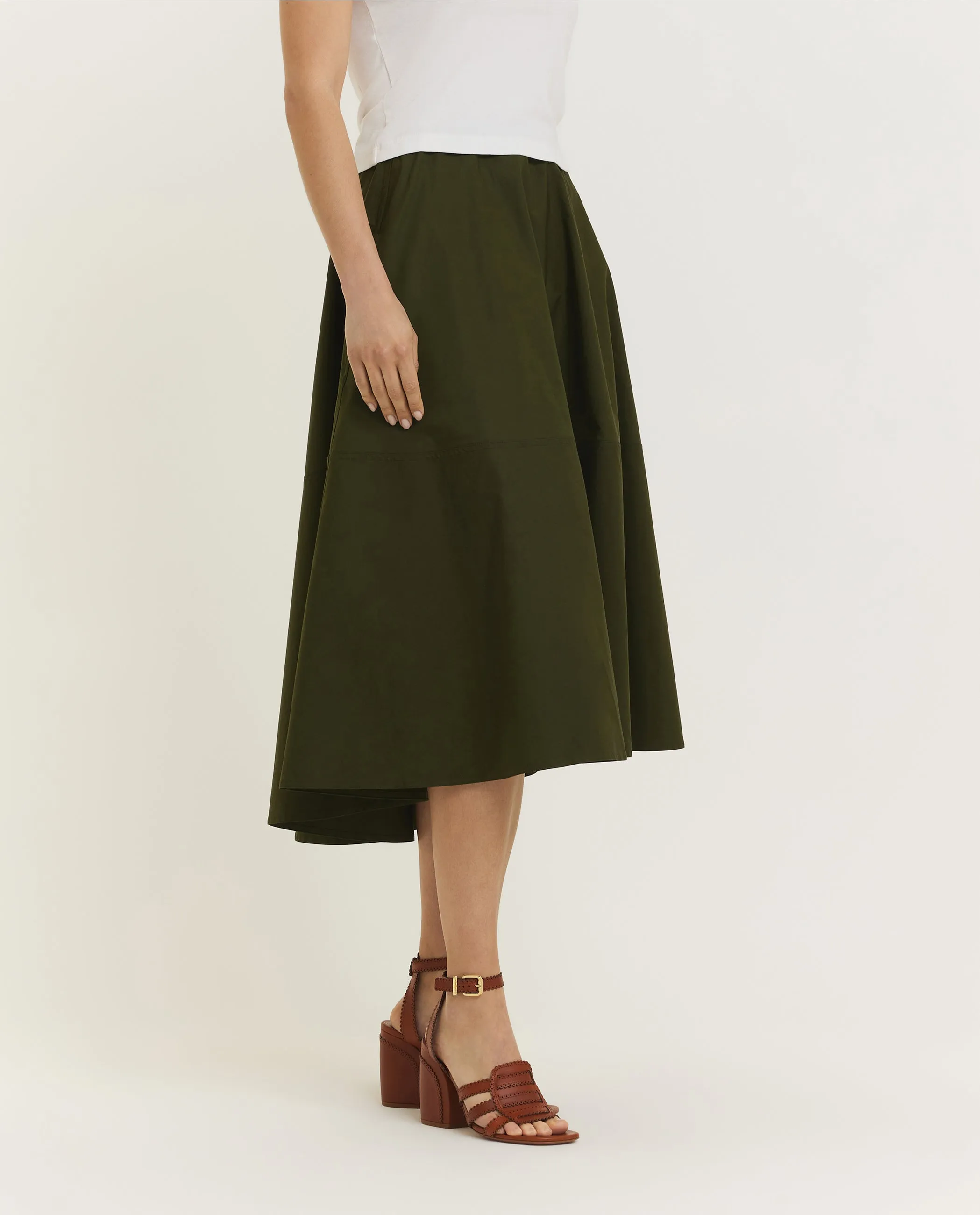 Asymmetrische Rok - Groen sold by Pauw Amsterdam product image thumbnail 3