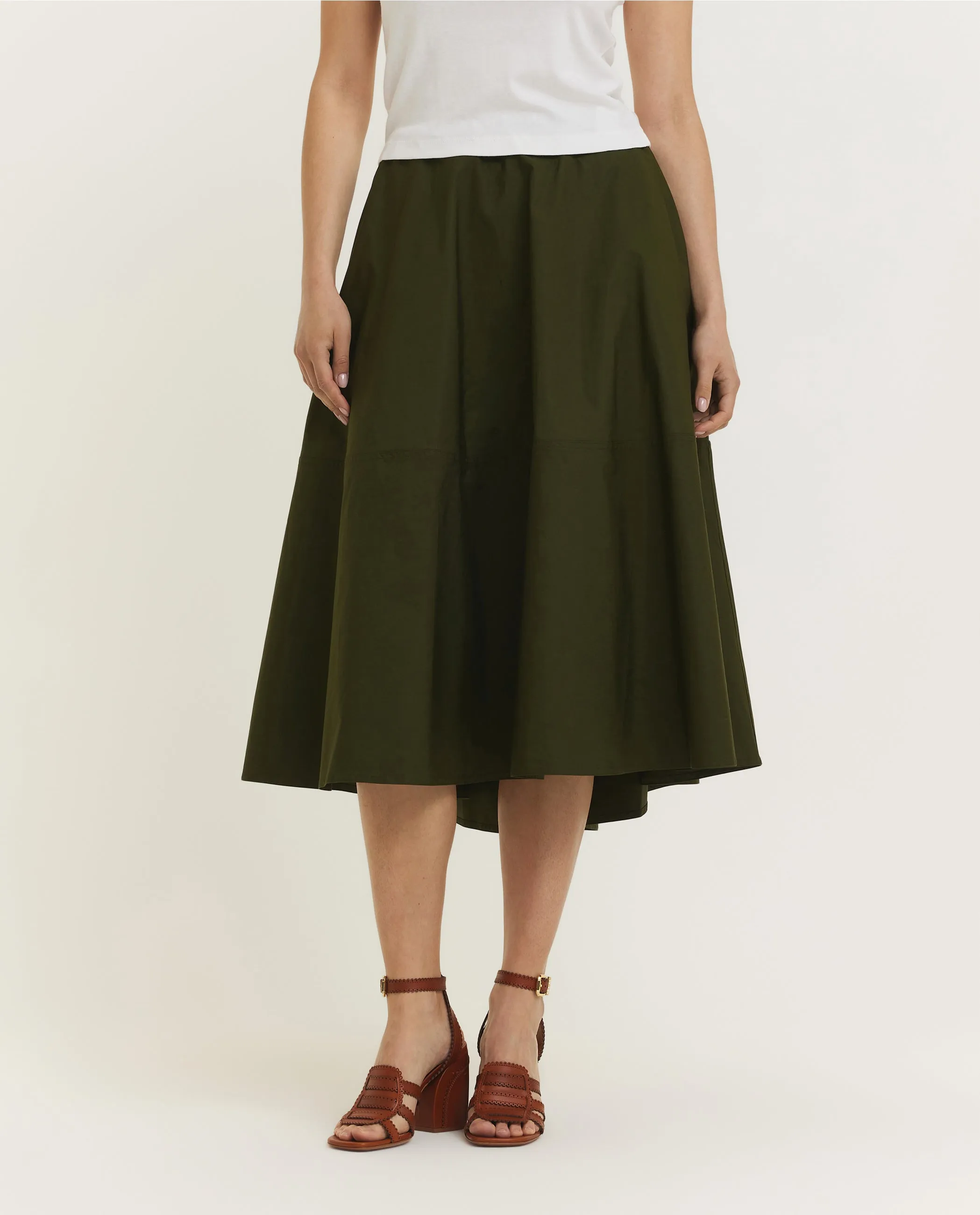Asymmetrische Rok - Groen sold by Pauw Amsterdam product image thumbnail 2