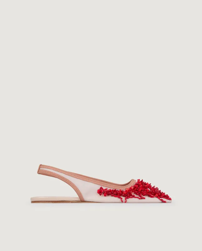 Blush Slip-On Shoes - rood sold by Pauw Amsterdam