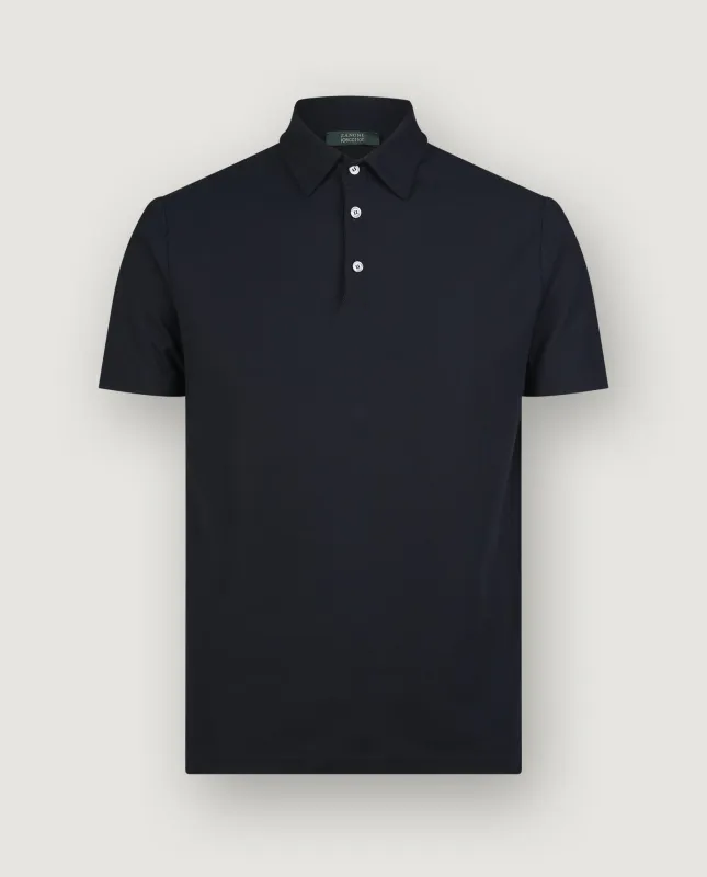 Ice Cotton Polo - Donkerblauw sold by Pauw Amsterdam