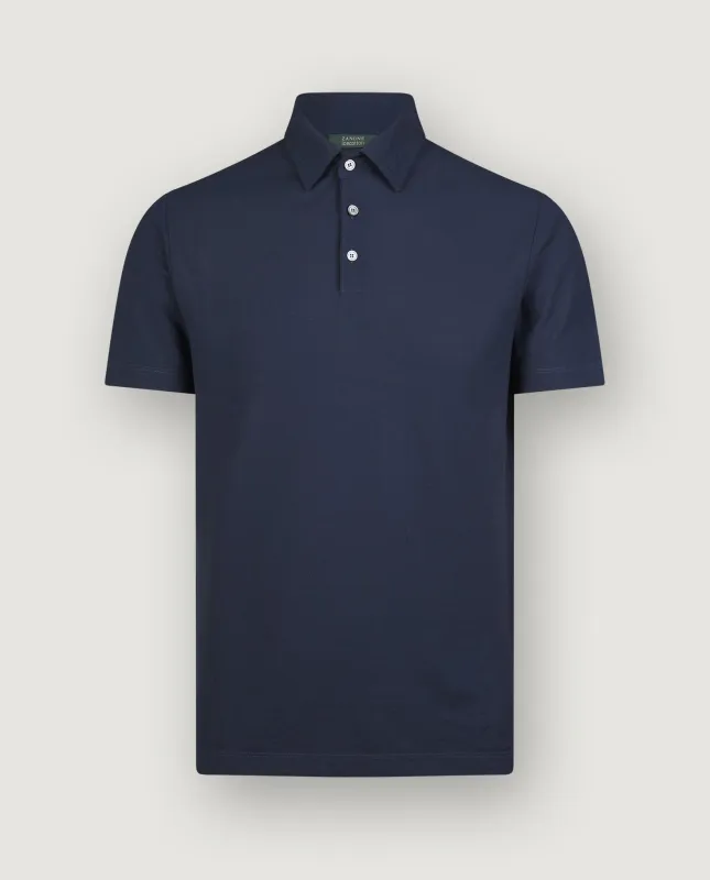 Ice Cotton Polo - Donkerblauw sold by Pauw Amsterdam