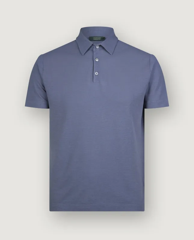 Ice Cotton Polo - Blauw sold by Pauw Amsterdam