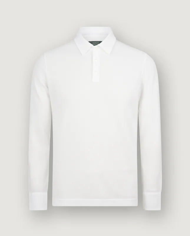 Pique Ice Cotton Polo - Wit sold by Pauw Amsterdam