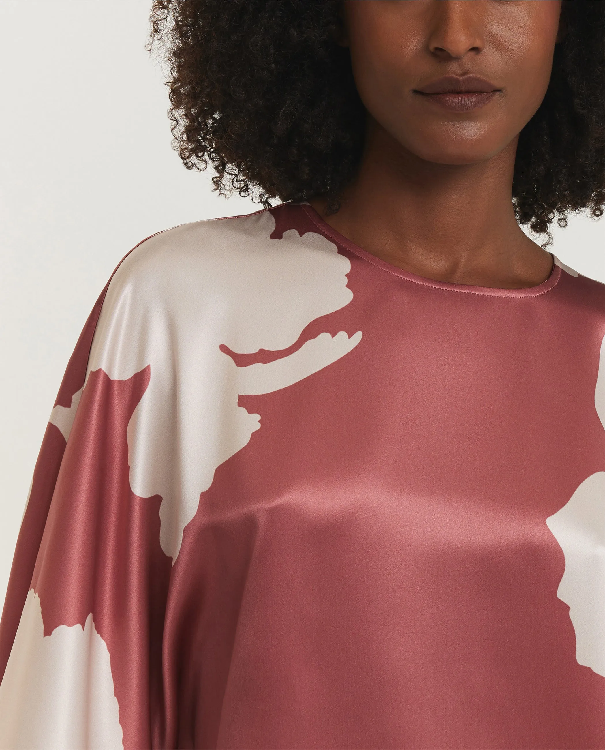 Zijden Soepele Top - Roze sold by Pauw Amsterdam product image thumbnail 2