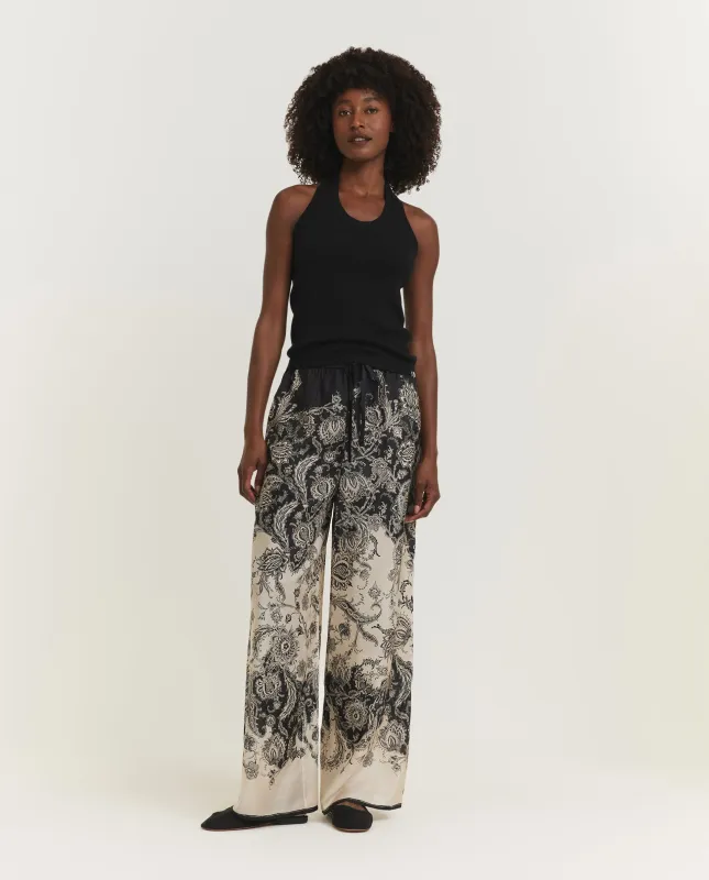 Rhiannon Relaxte Broek - Zwart sold by Pauw Amsterdam